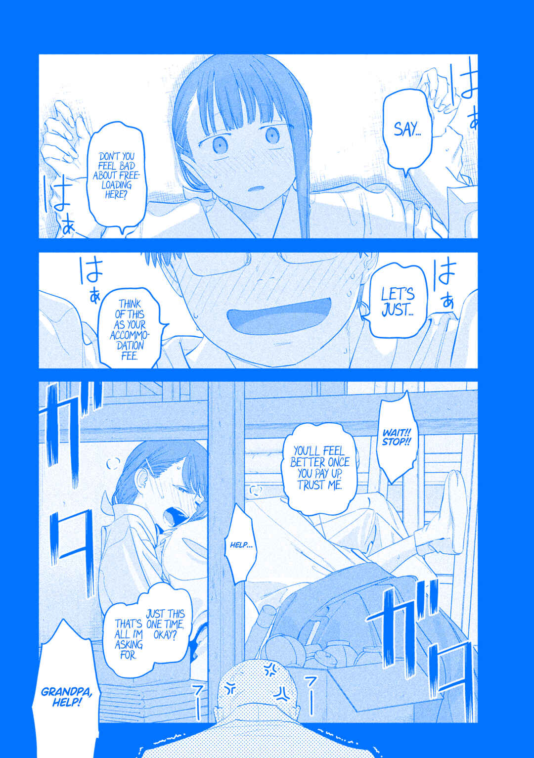 Page 6 Chapter 90 Getsuyoubi no Tawawa (Blue) (Fan Colored)