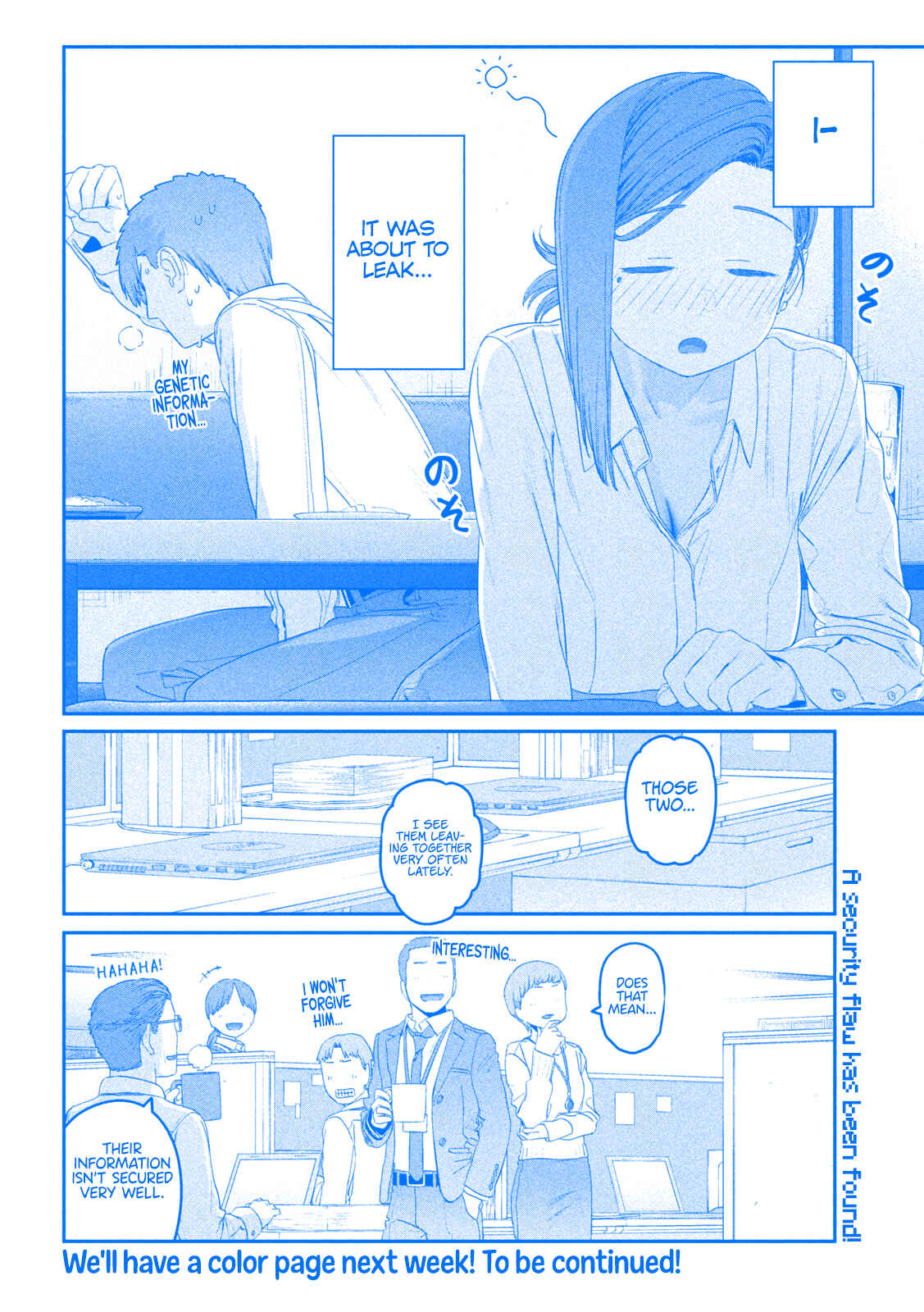 Page 11 Chapter 23 Getsuyoubi no Tawawa (Blue) (Fan Colored)