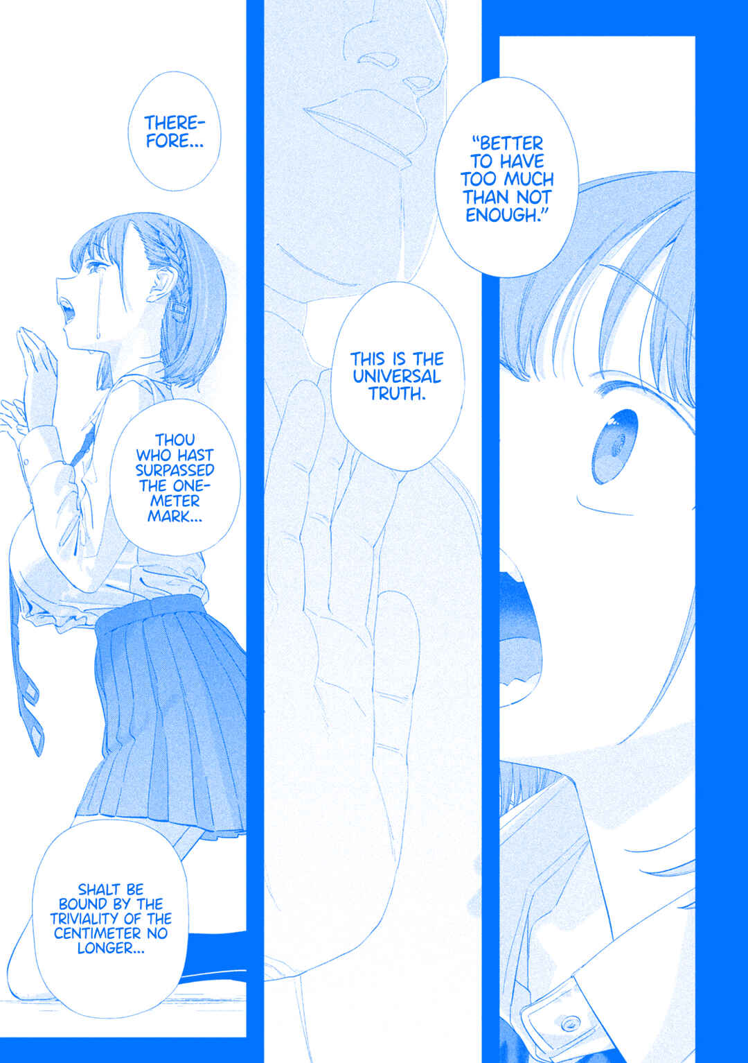 Page 11 Chapter 100 Getsuyoubi no Tawawa (Blue) (Fan Colored)