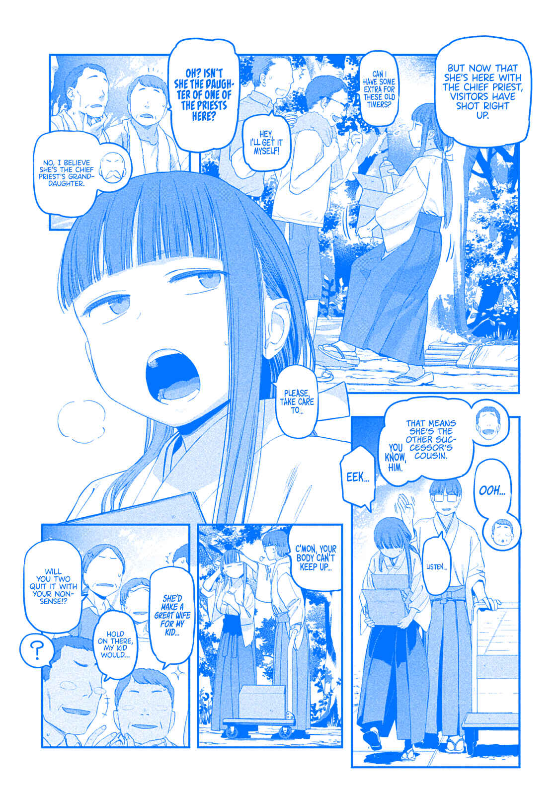 Page 7 Chapter 48 Getsuyoubi no Tawawa (Blue) (Fan Colored)