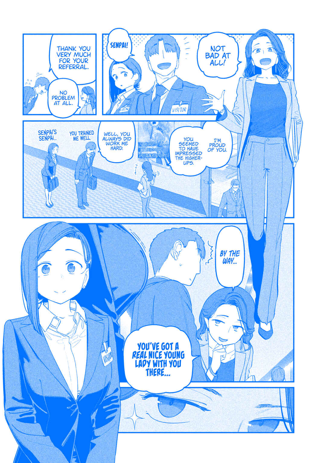Page 3 Chapter 67 Getsuyoubi no Tawawa (Blue) (Fan Colored)