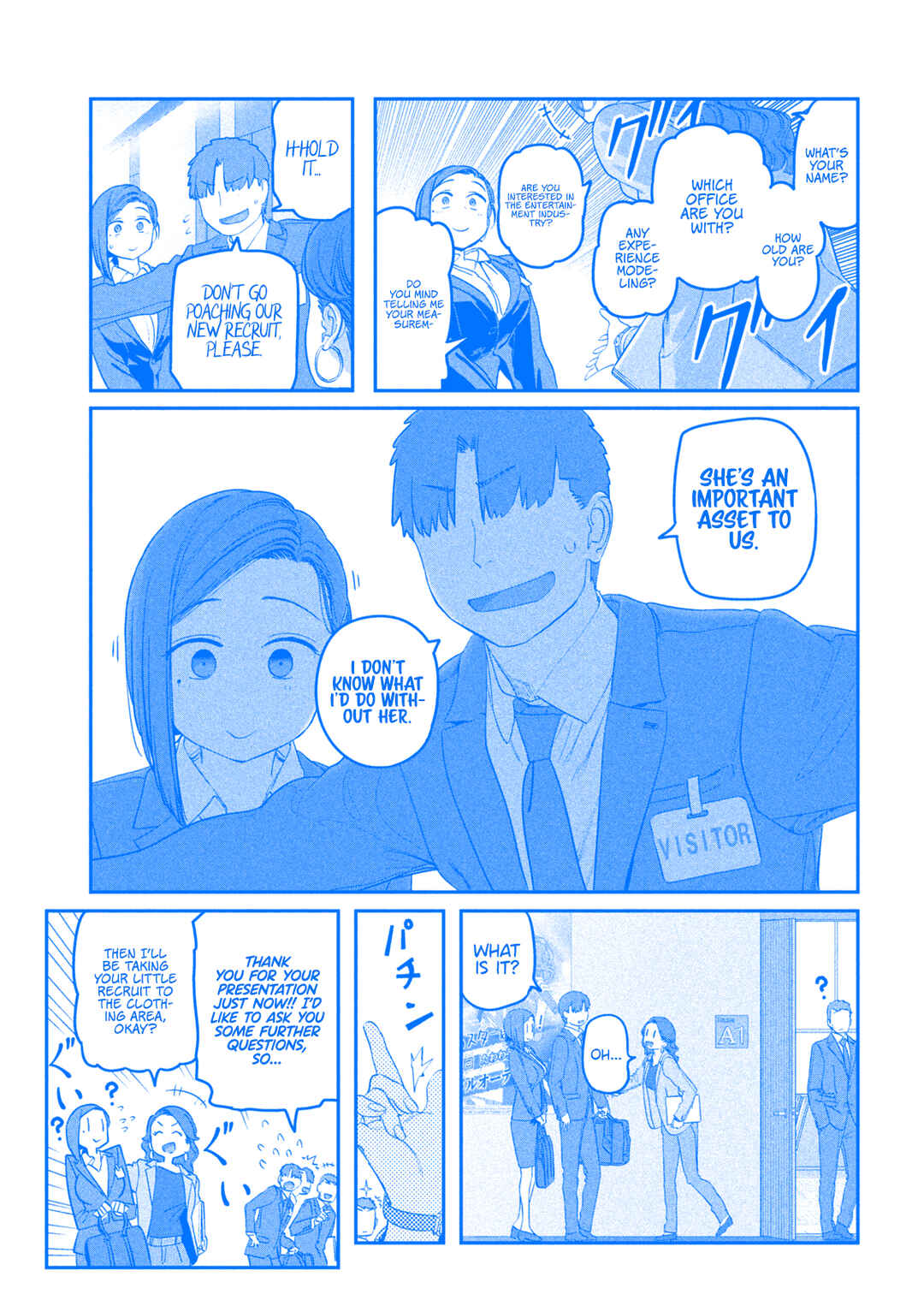 Page 4 Chapter 67 Getsuyoubi no Tawawa (Blue) (Fan Colored)