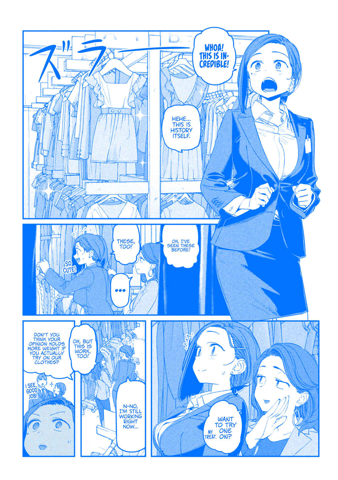 Page 5 Chapter 67 Getsuyoubi no Tawawa (Blue) (Fan Colored)