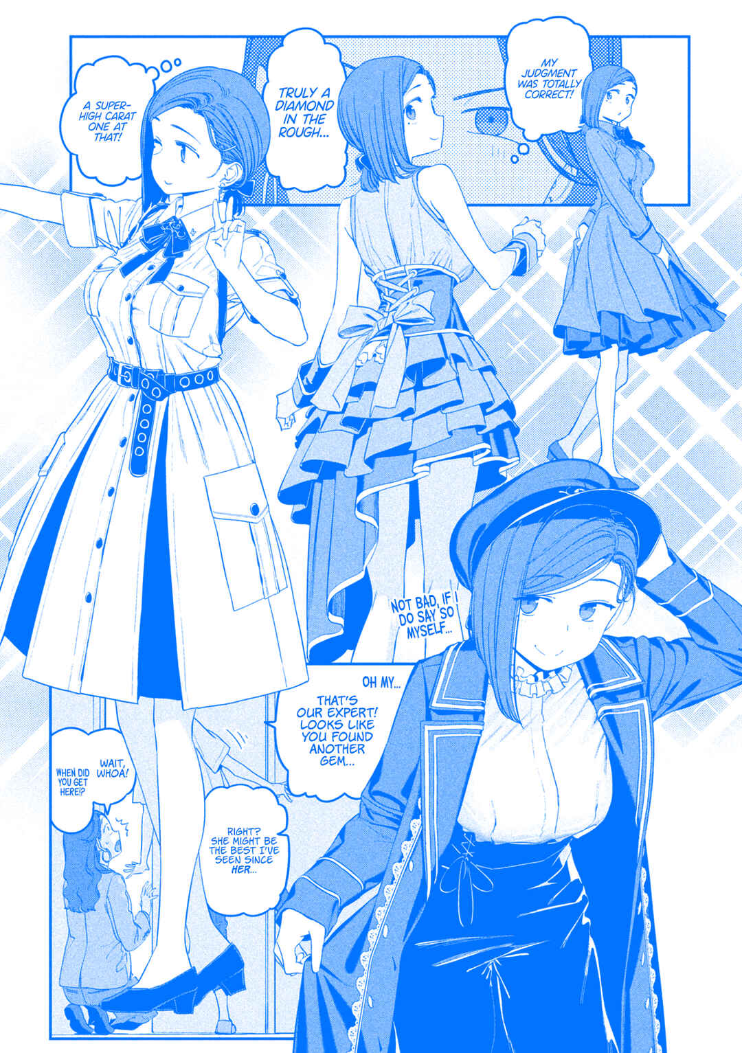 Page 8 Chapter 67 Getsuyoubi no Tawawa (Blue) (Fan Colored)