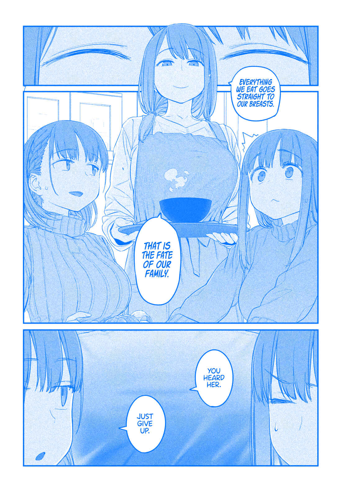 Page 8 Chapter 19 Getsuyoubi no Tawawa (Blue) (Fan Colored)