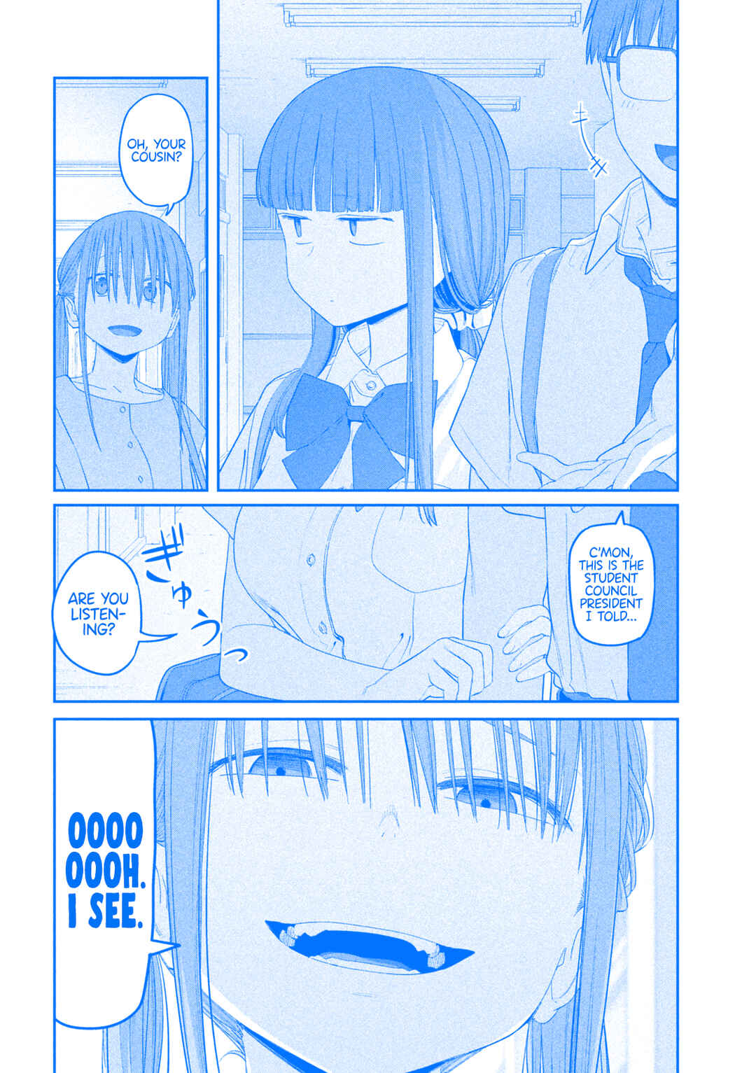 Page 11 Chapter 57 Getsuyoubi no Tawawa (Blue) (Fan Colored)