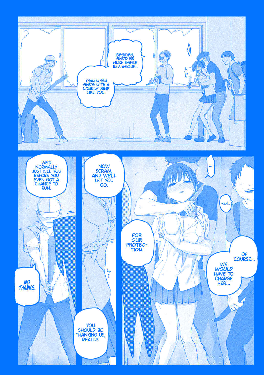 Page 11 Chapter 113 Getsuyoubi no Tawawa (Blue) (Fan Colored)