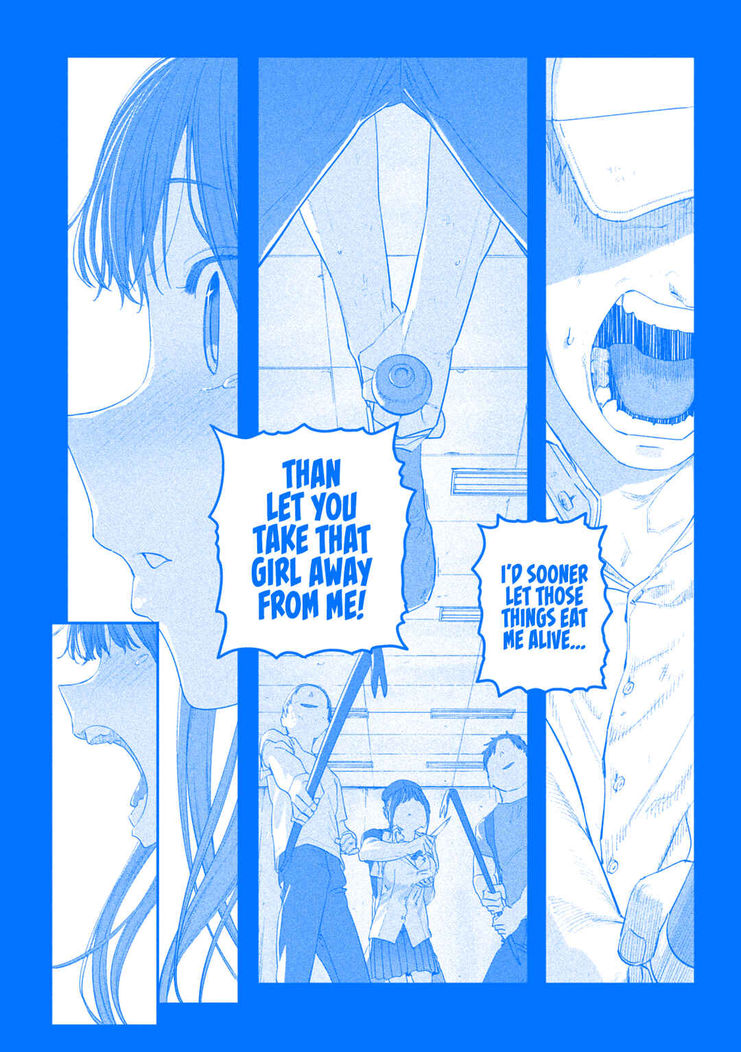 Page 12 Chapter 113 Getsuyoubi no Tawawa (Blue) (Fan Colored)