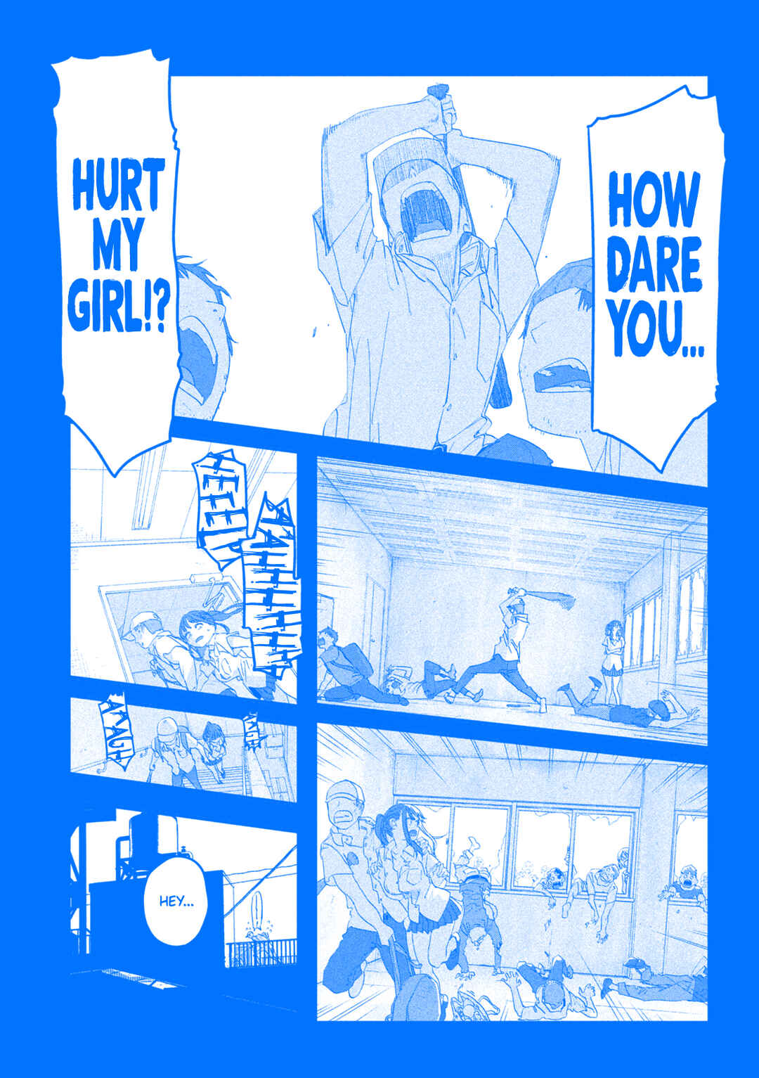 Page 14 Chapter 113 Getsuyoubi no Tawawa (Blue) (Fan Colored)