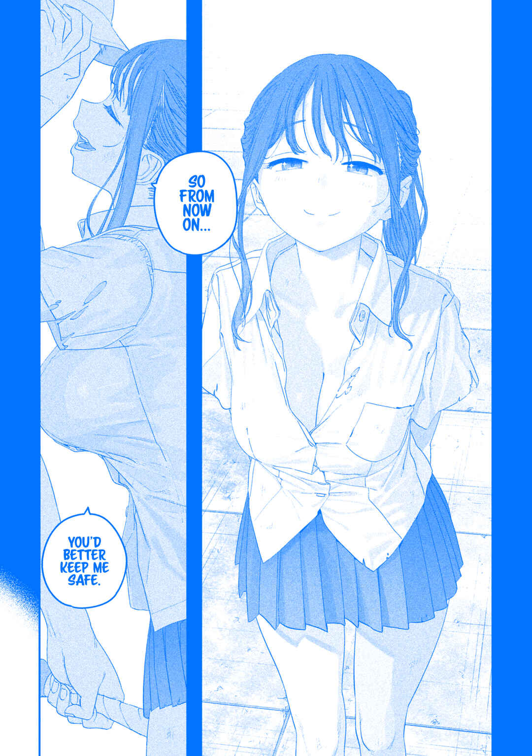 Page 16 Chapter 113 Getsuyoubi no Tawawa (Blue) (Fan Colored)