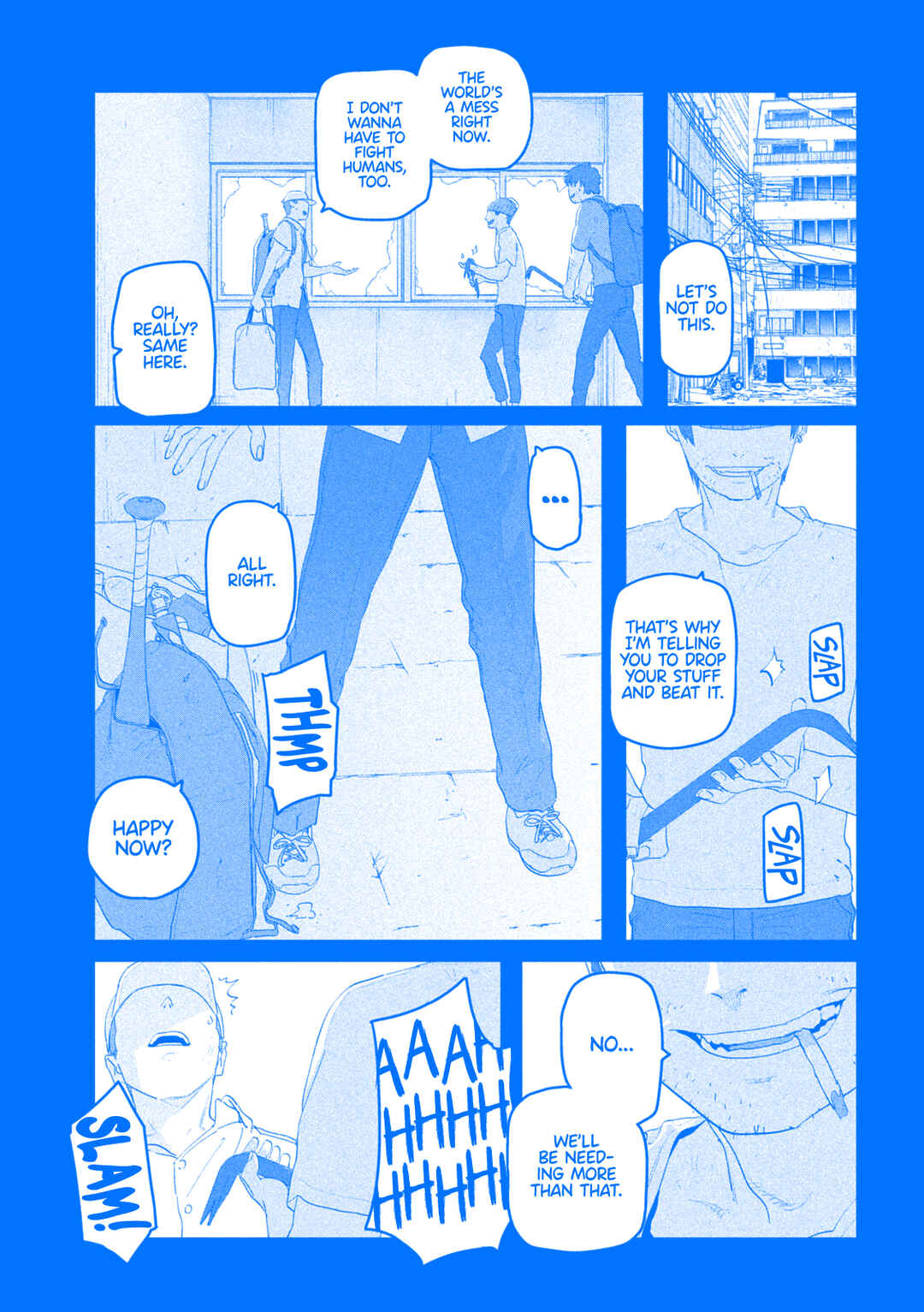 Page 8 Chapter 113 Getsuyoubi no Tawawa (Blue) (Fan Colored)