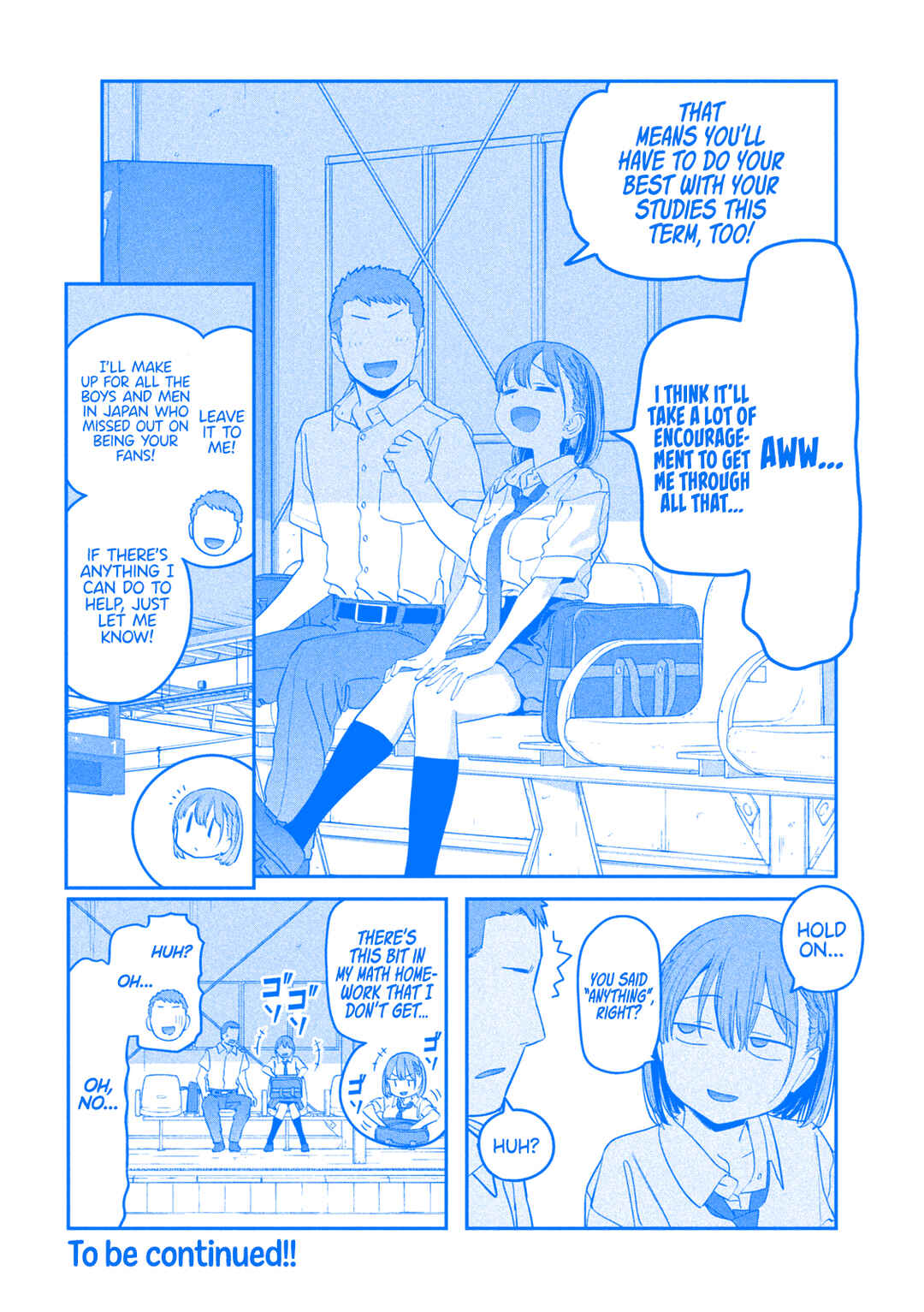Page 13 Chapter 70 Getsuyoubi no Tawawa (Blue) (Fan Colored)
