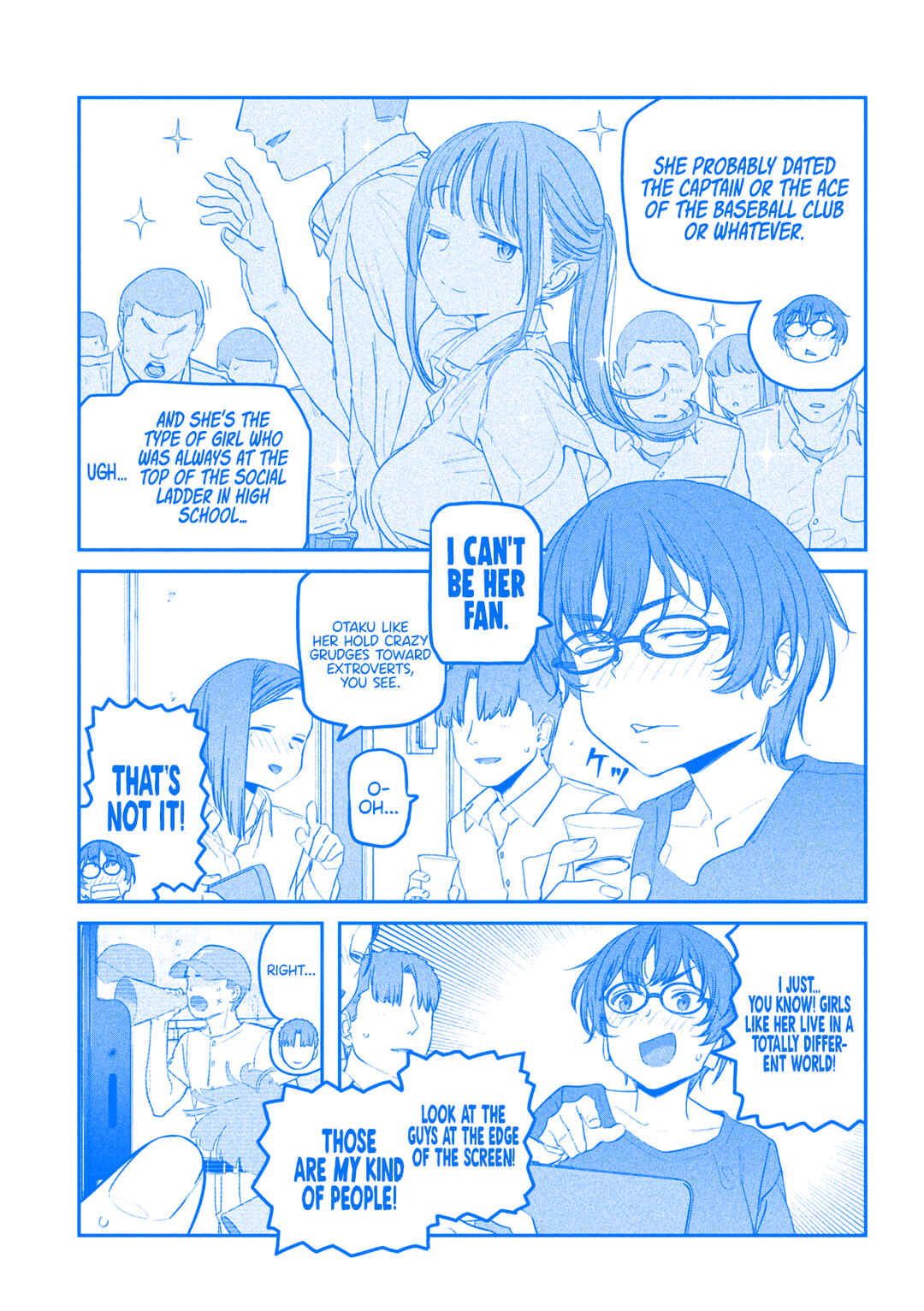 Page 12 Chapter 76 Getsuyoubi no Tawawa (Blue) (Fan Colored)