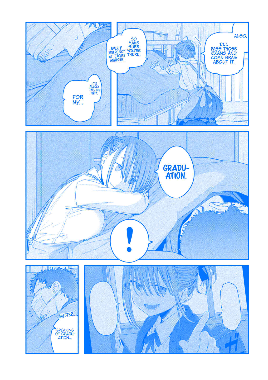 Page 12 Chapter 26 Getsuyoubi no Tawawa (Blue) (Fan Colored)