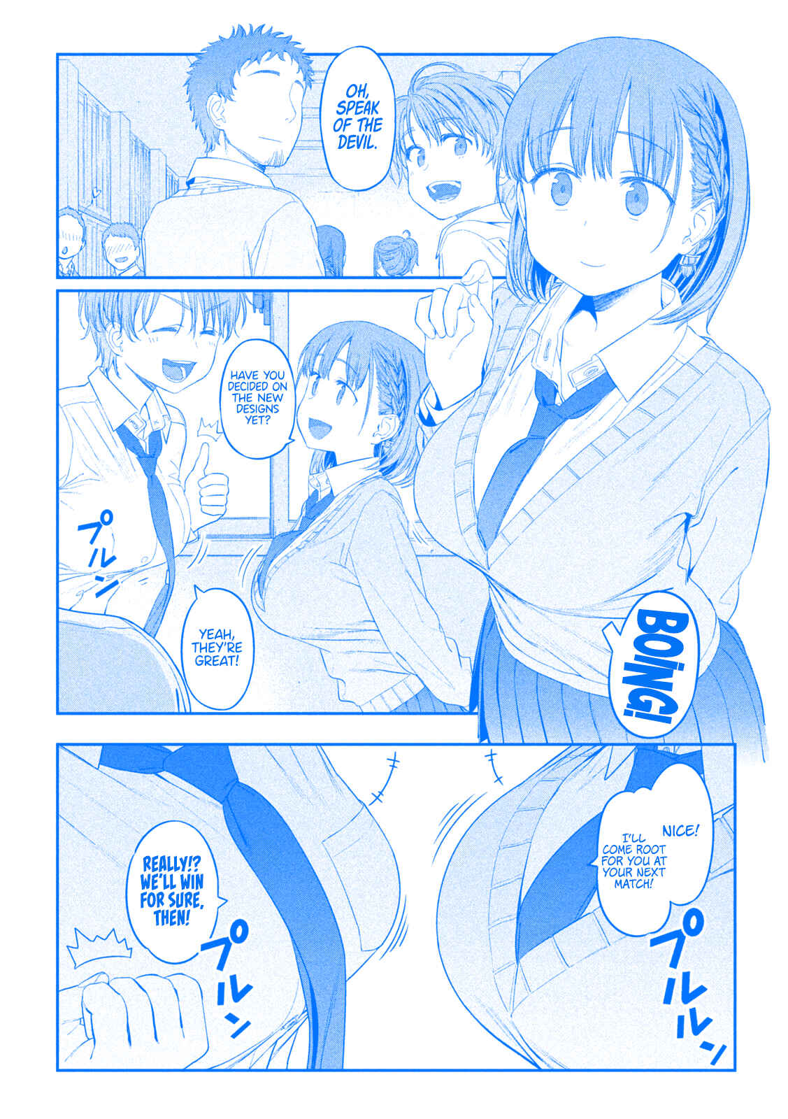 Page 5 Chapter 12 Getsuyoubi no Tawawa (Blue) (Fan Colored)