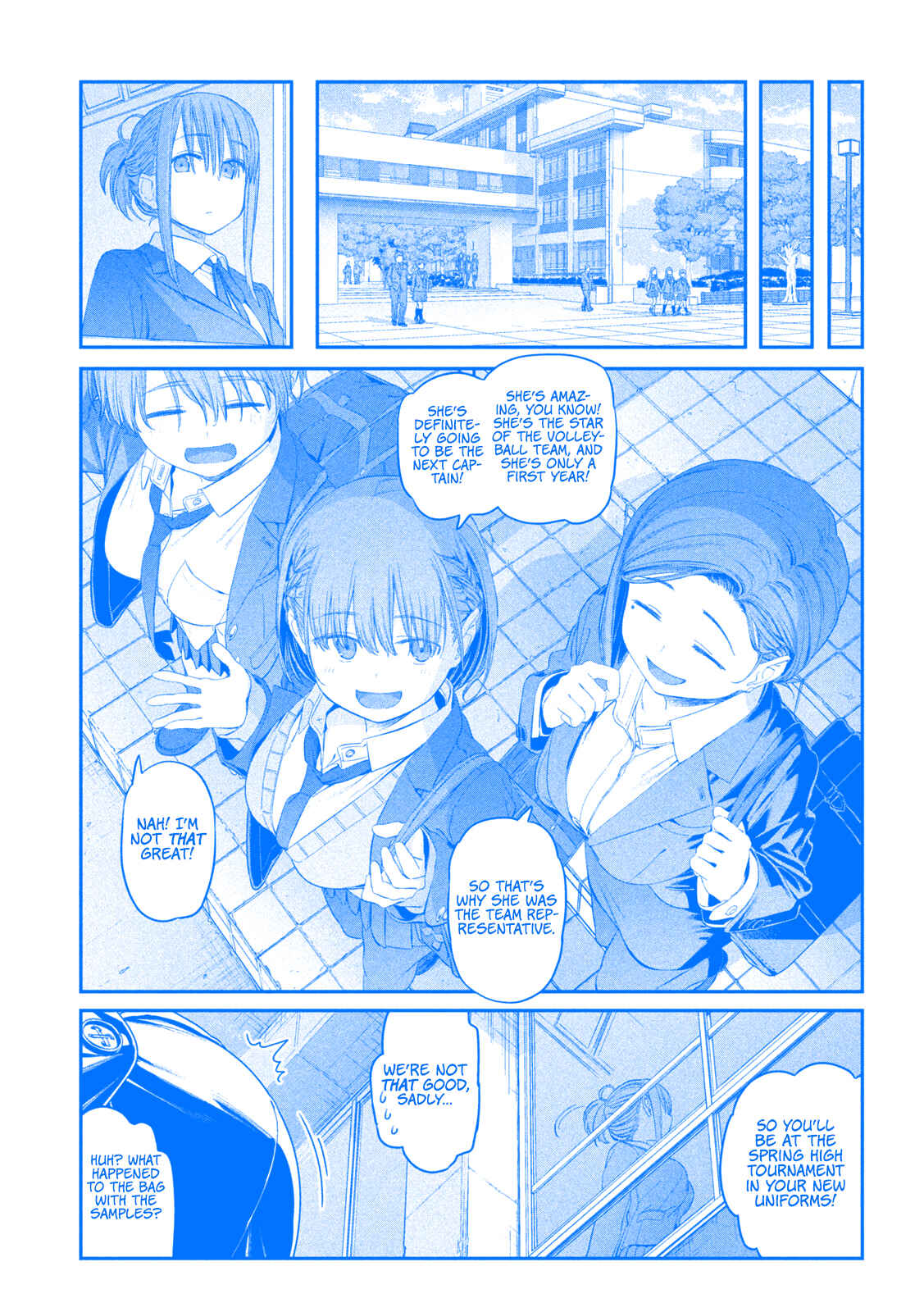 Page 8 Chapter 12 Getsuyoubi no Tawawa (Blue) (Fan Colored)