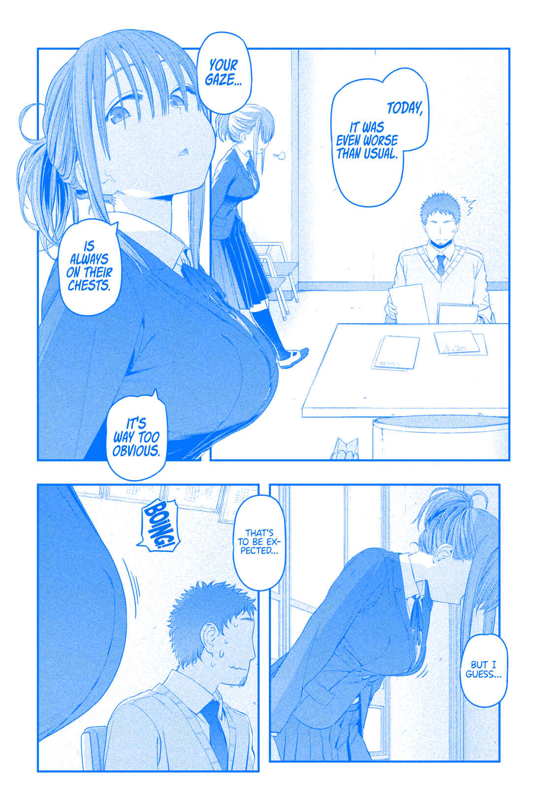 Page 9 Chapter 12 Getsuyoubi no Tawawa (Blue) (Fan Colored)