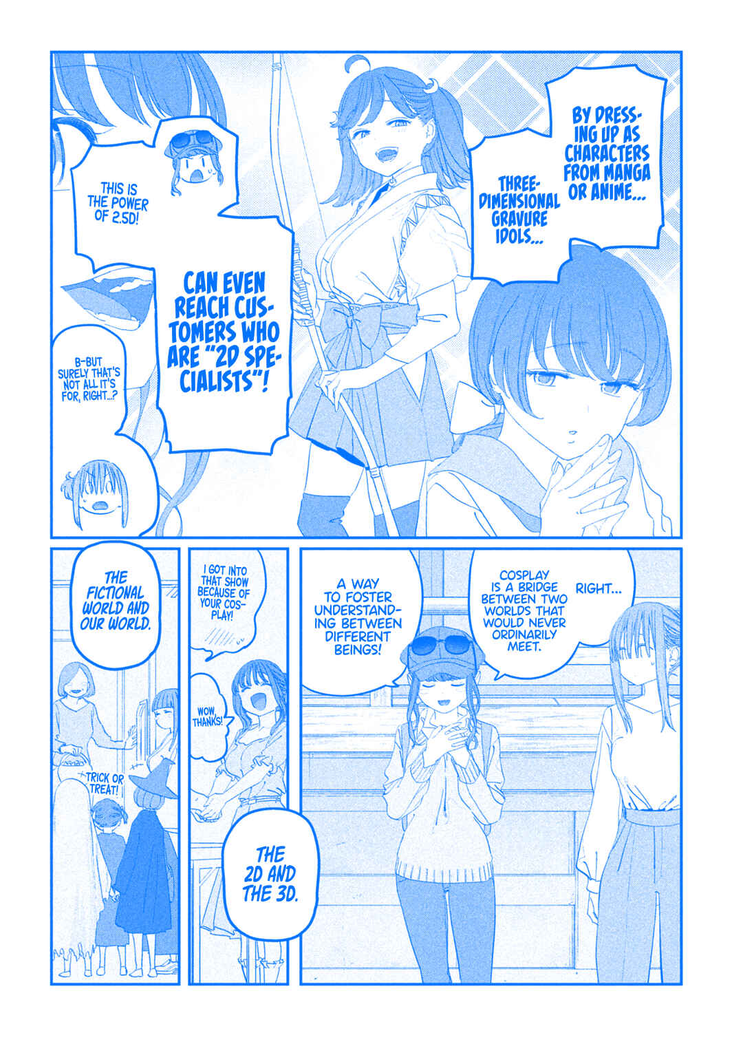 Page 5 Chapter 112 Getsuyoubi no Tawawa (Blue) (Fan Colored)