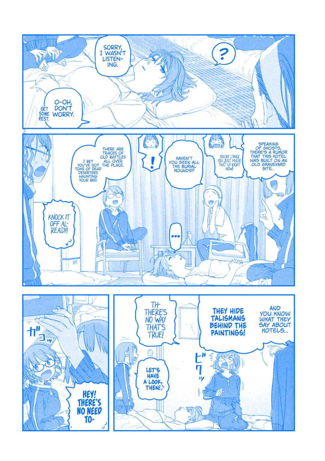 Page 3 Chapter 101 Getsuyoubi no Tawawa (Blue) (Fan Colored)