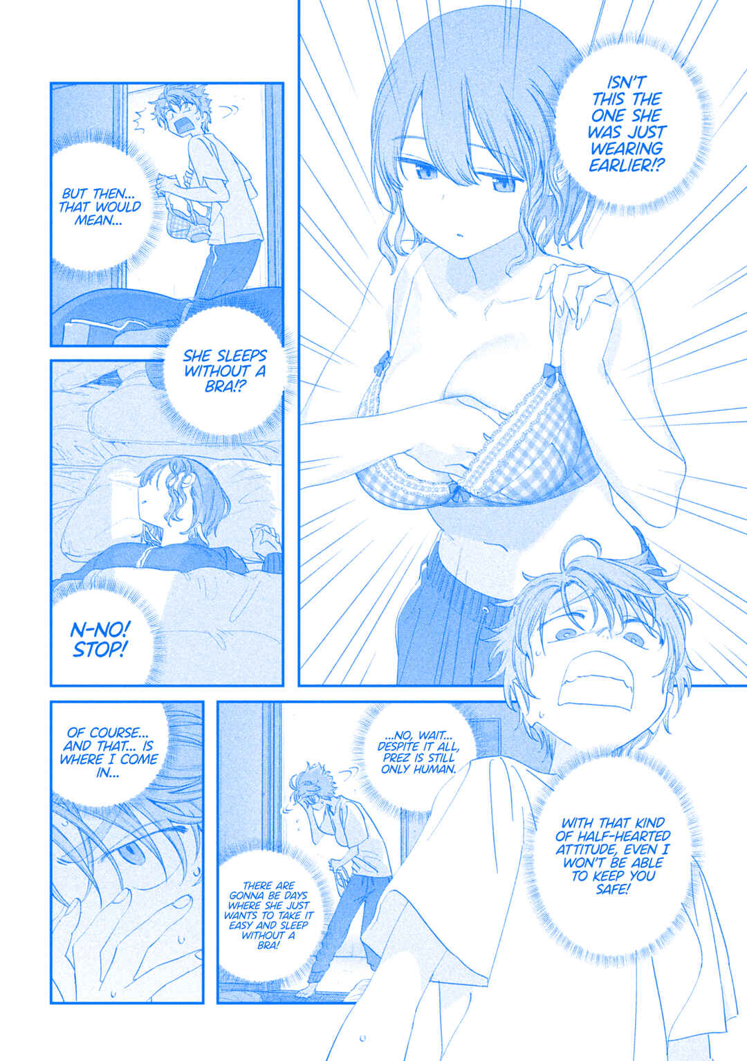 Page 9 Chapter 101 Getsuyoubi no Tawawa (Blue) (Fan Colored)