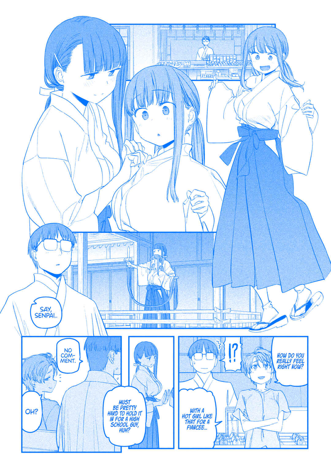 Page 6 Chapter 63 Getsuyoubi no Tawawa (Blue) (Fan Colored)