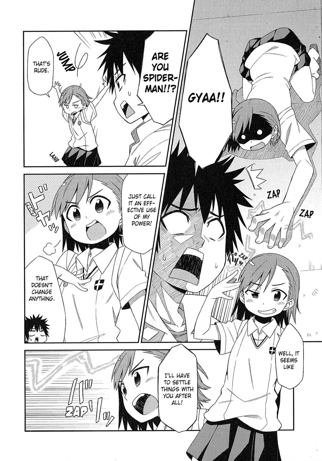 Page 6 Chapter 8 Koushiki Comic Anthology - Toaru Kagaku no Railgun featuring Toaru Majutsu no Index