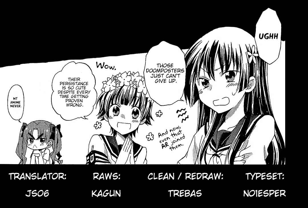Page 11 Chapter 3 Koushiki Comic Anthology - Toaru Kagaku no Railgun featuring Toaru Majutsu no Index