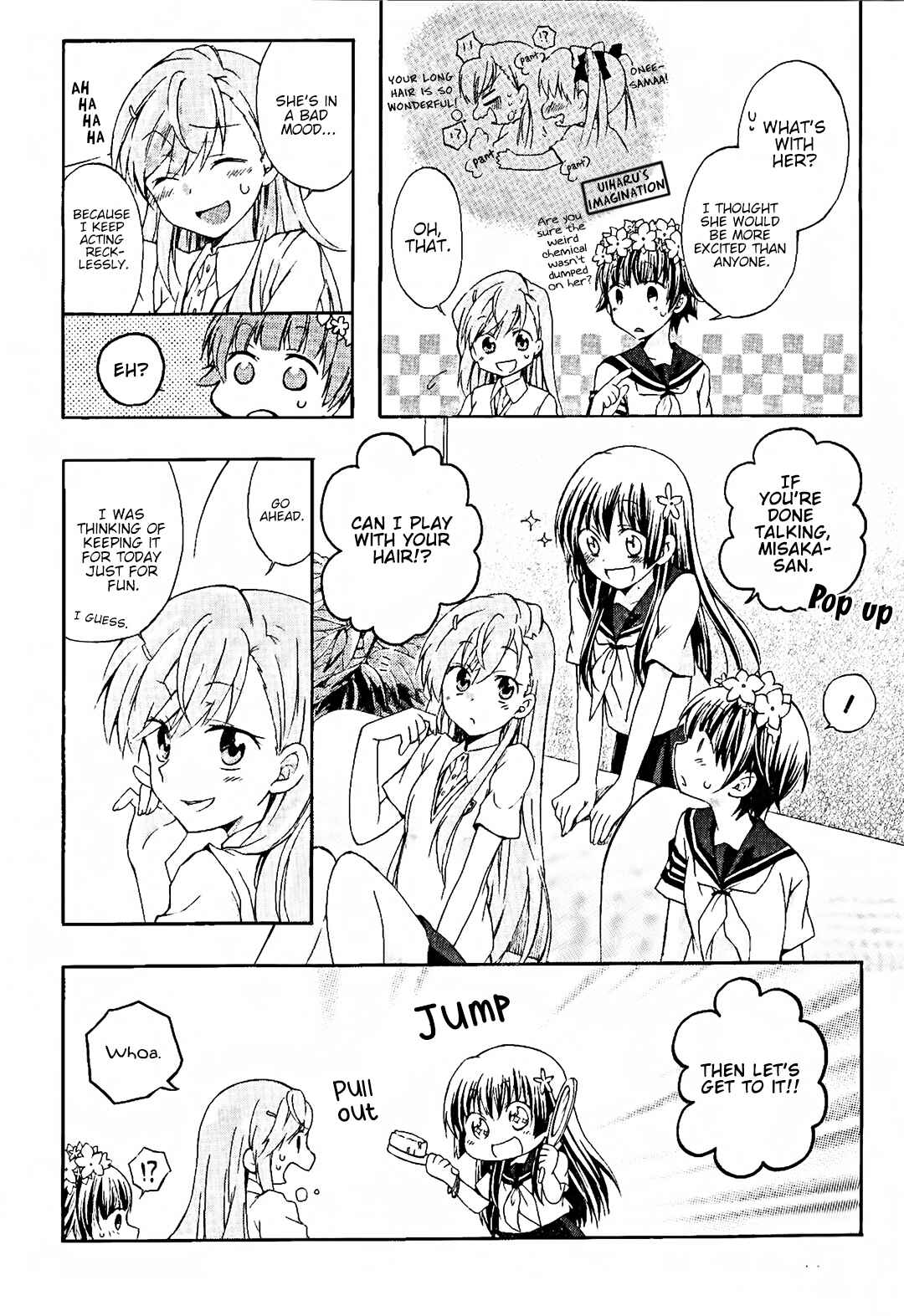 Page 4 Chapter 3 Koushiki Comic Anthology - Toaru Kagaku no Railgun featuring Toaru Majutsu no Index