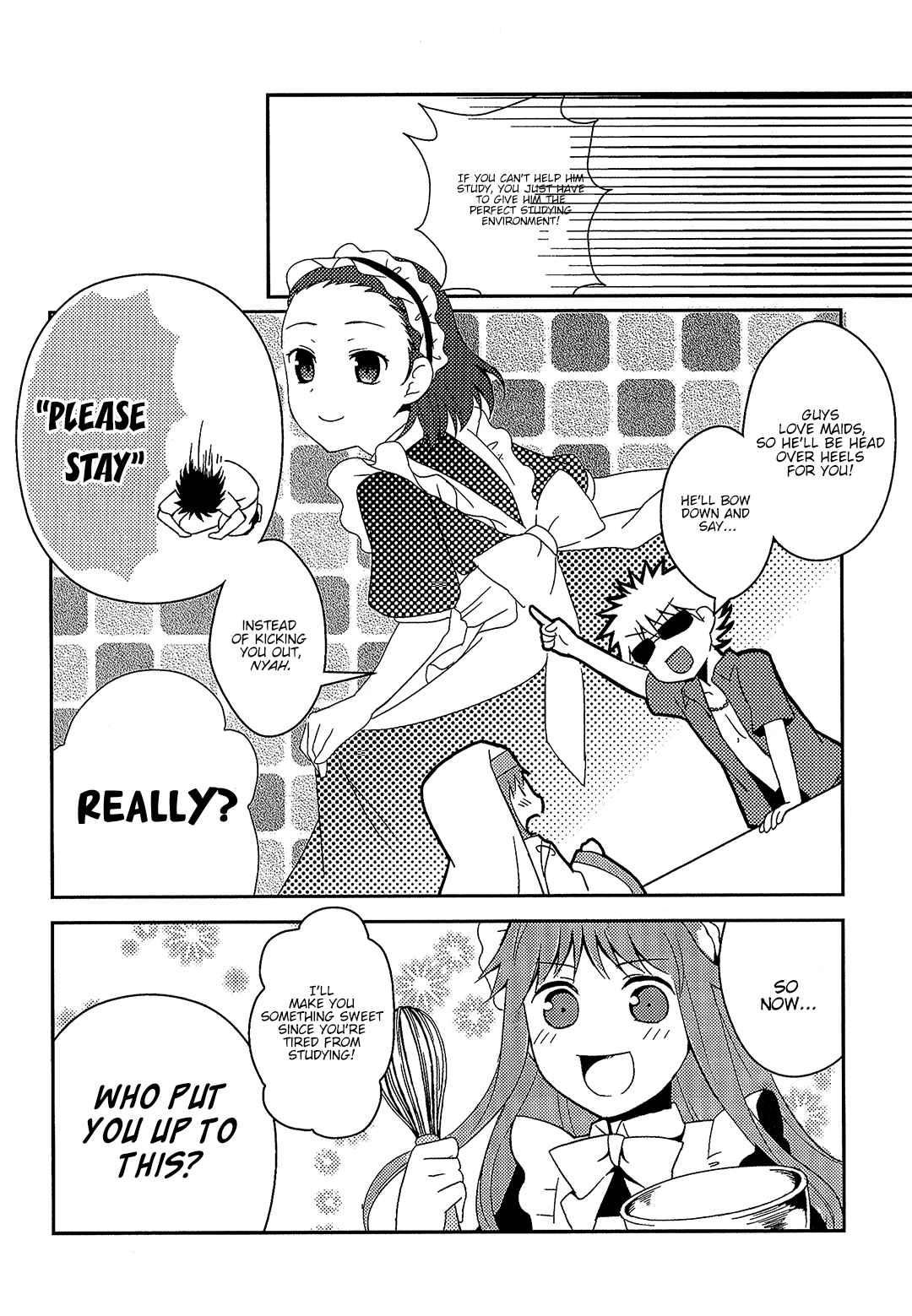 Page 7 Chapter 4 Koushiki Comic Anthology - Toaru Kagaku no Railgun featuring Toaru Majutsu no Index