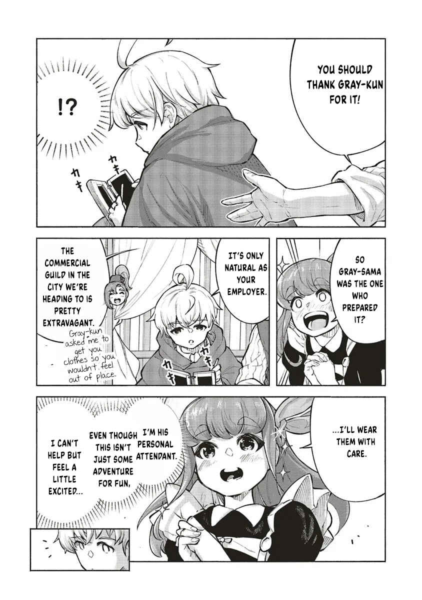 Page 8 Chapter 6 Karada wa Jidou, Nakami wa Ossan no Nariagari Bokenki - Satera mo Tsuiteikimasu!