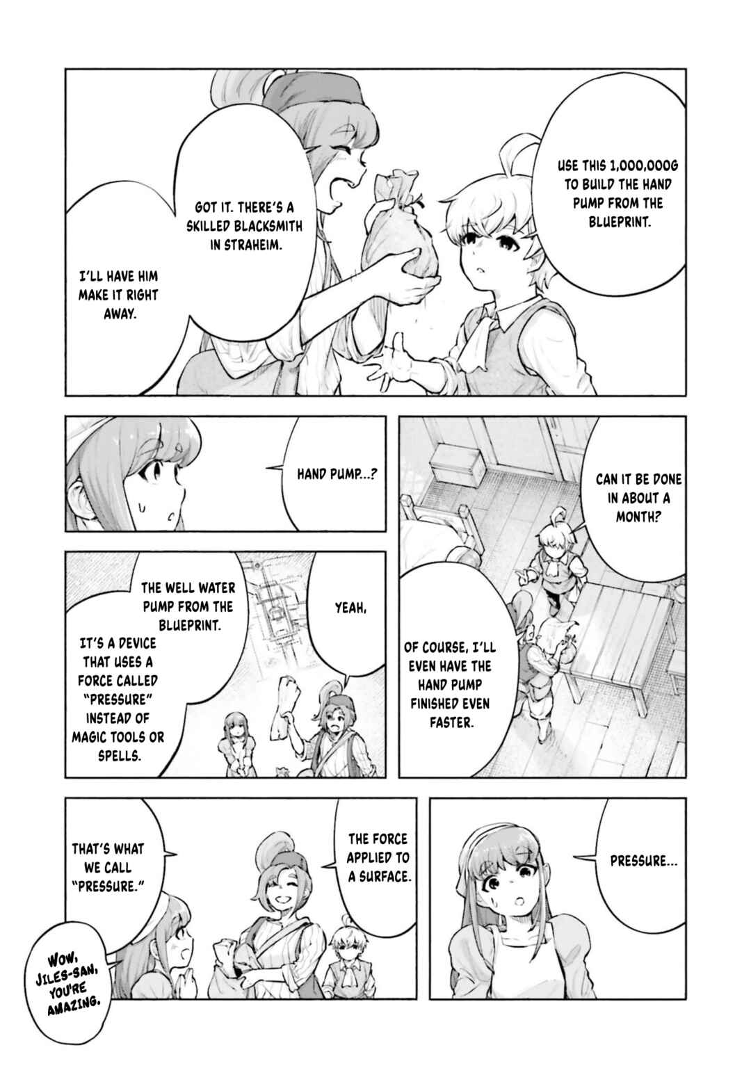 Page 14 Chapter 4 Karada wa Jidou, Nakami wa Ossan no Nariagari Bokenki - Satera mo Tsuiteikimasu!