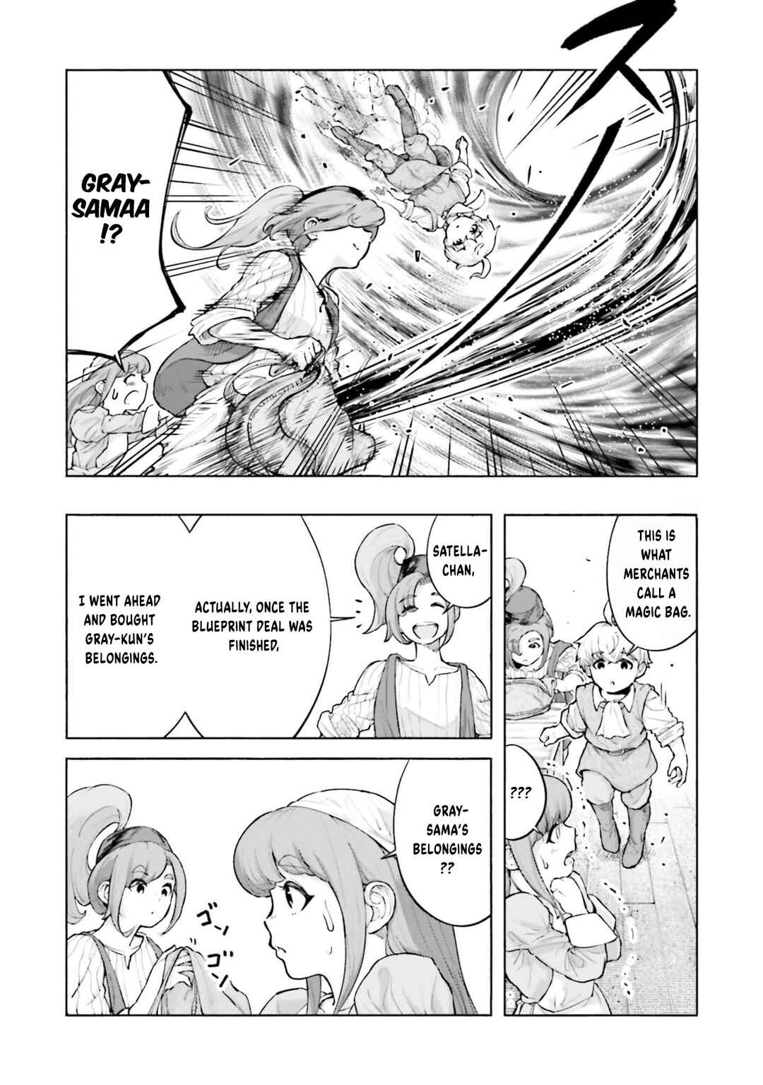 Page 9 Chapter 4 Karada wa Jidou, Nakami wa Ossan no Nariagari Bokenki - Satera mo Tsuiteikimasu!