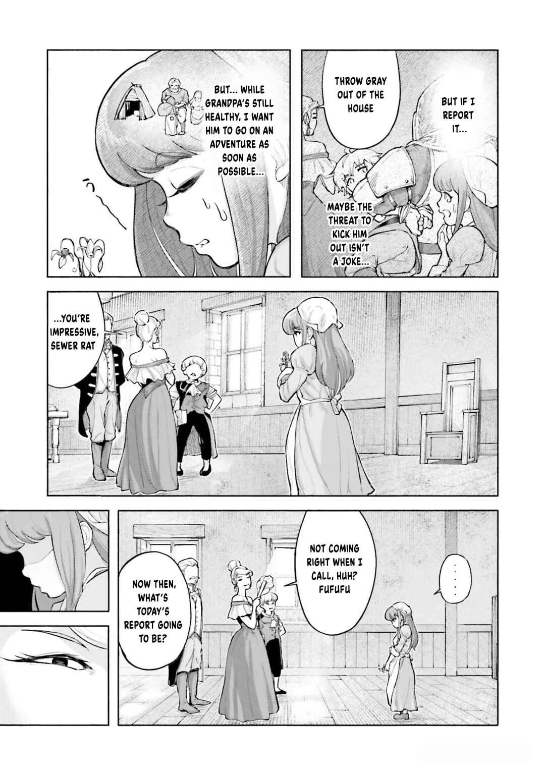 Page 27 Chapter 3 Karada wa Jidou, Nakami wa Ossan no Nariagari Bokenki - Satera mo Tsuiteikimasu!