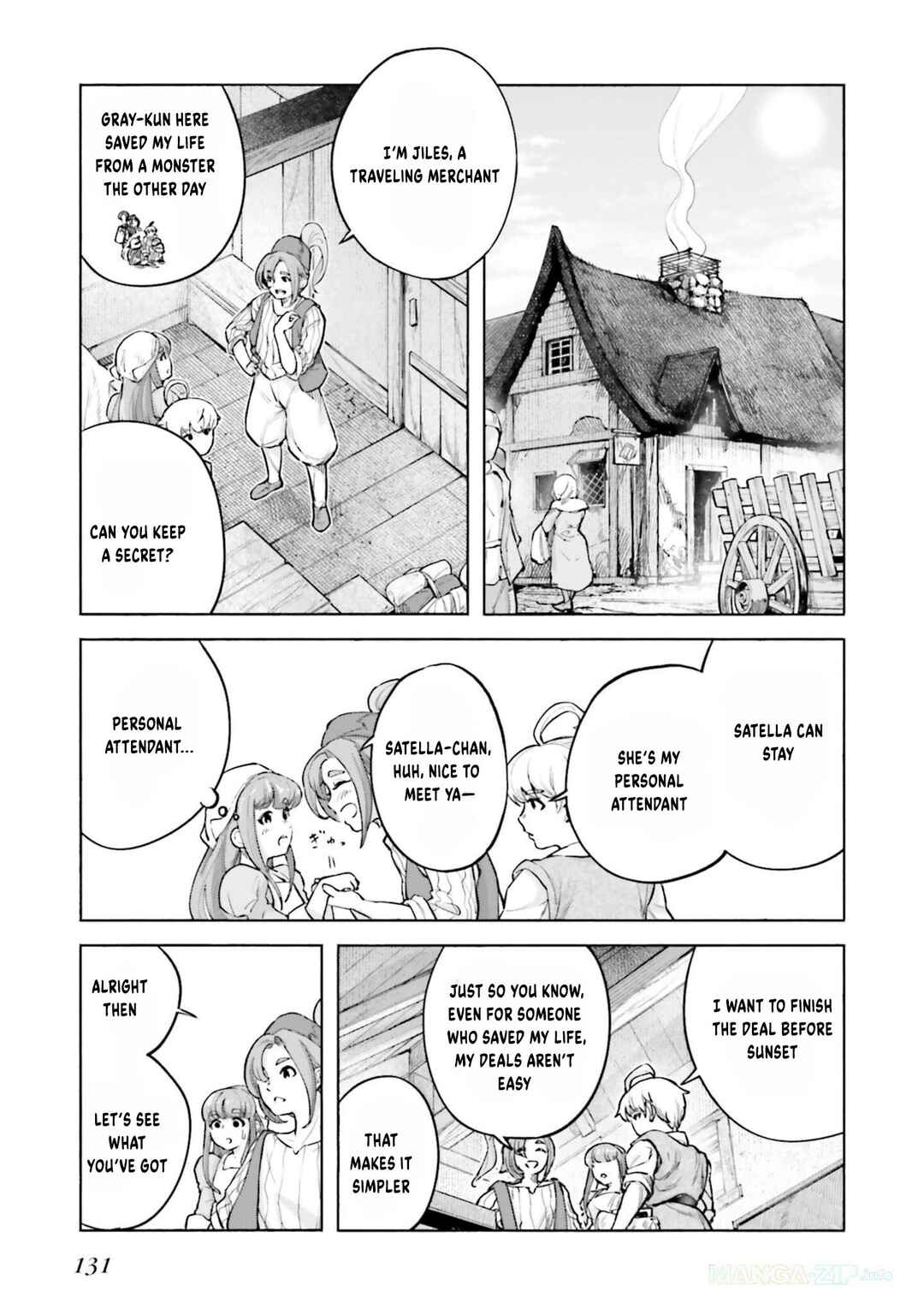 Page 35 Chapter 3 Karada wa Jidou, Nakami wa Ossan no Nariagari Bokenki - Satera mo Tsuiteikimasu!