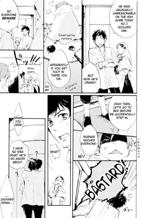 Page 7 Chapter Unknown_8fae Hetalia - Ciao Mio Raggio di Sole (Doujinshi)