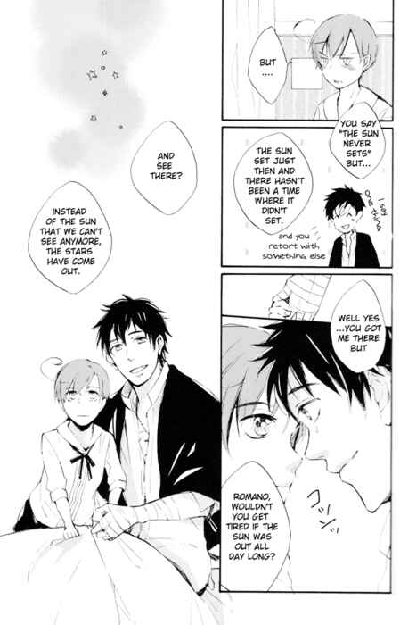 Page 9 Chapter Unknown_8fae Hetalia - Ciao Mio Raggio di Sole (Doujinshi)
