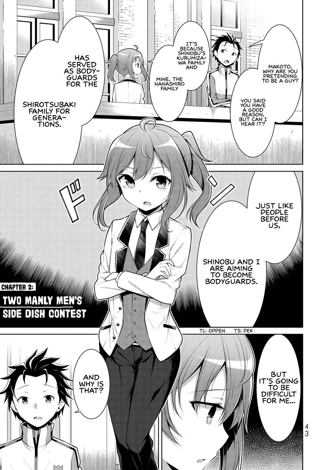 Page 1 Chapter 2 Koitsura no Shoutai ga Onna dato Ore dake ga Shitteiru