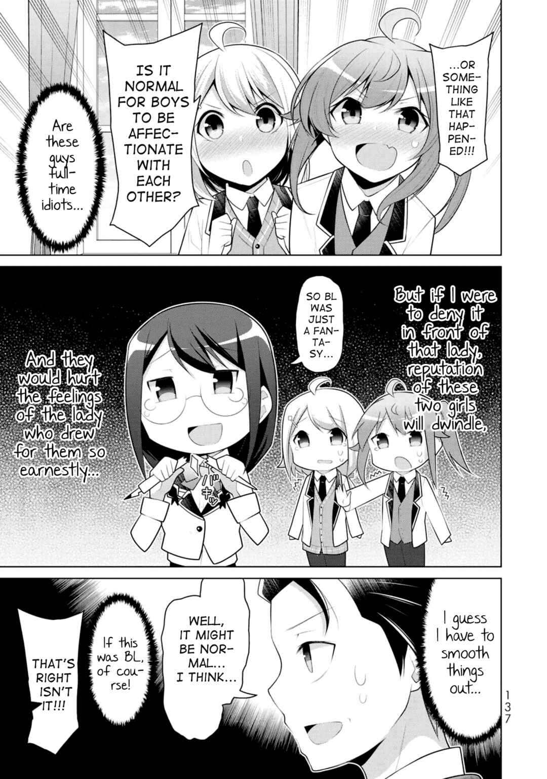 Page 9 Chapter 5 Koitsura no Shoutai ga Onna dato Ore dake ga Shitteiru