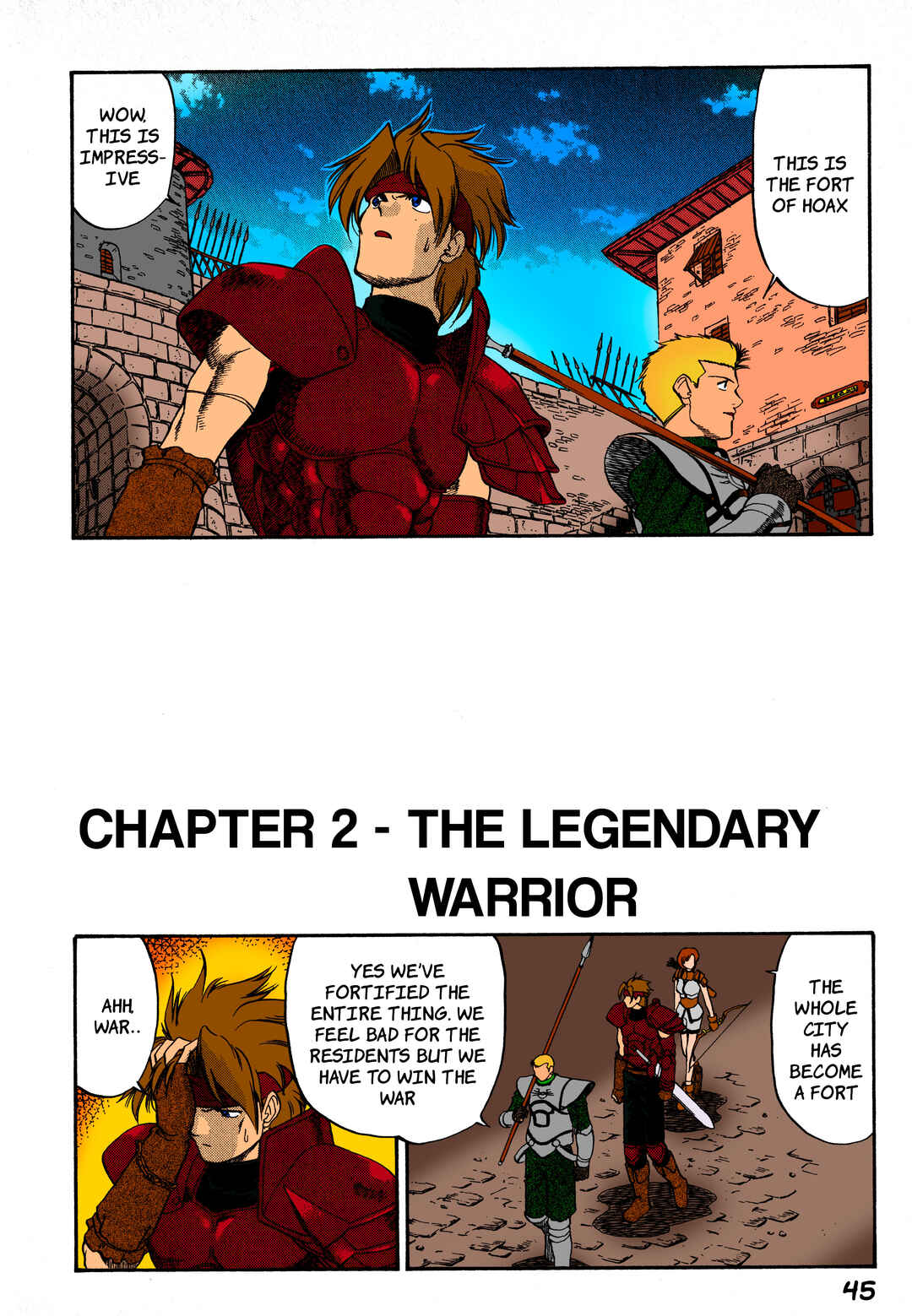 Page 1 Chapter 2 Legend of Dragoon