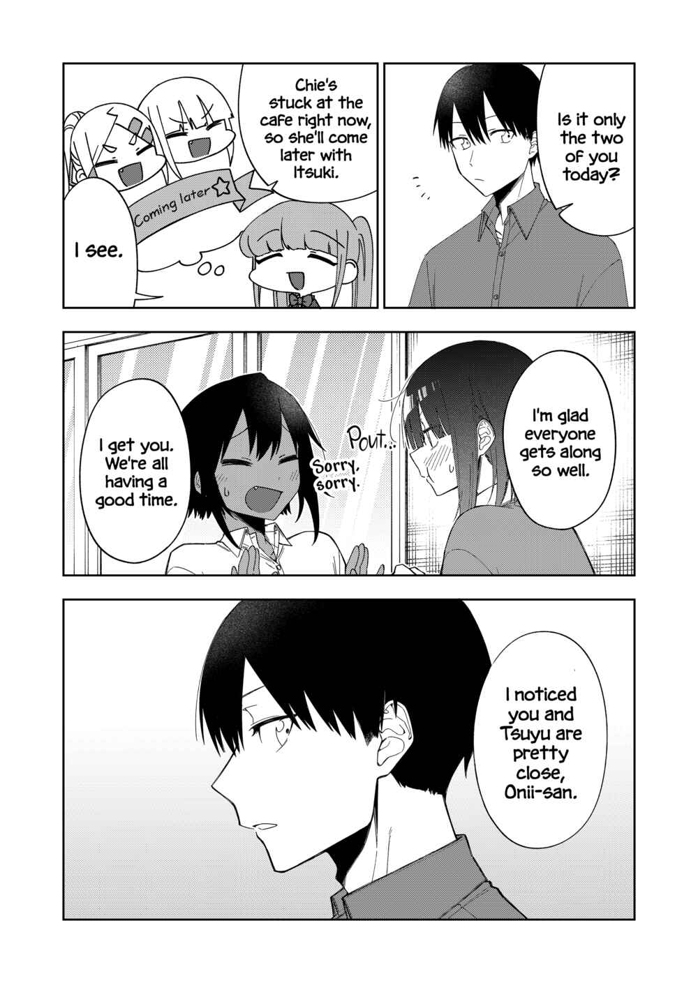 Page 3 Chapter 30 Imouto no Tomodachi ga Nani Kangaeteru no ka Wakaranai