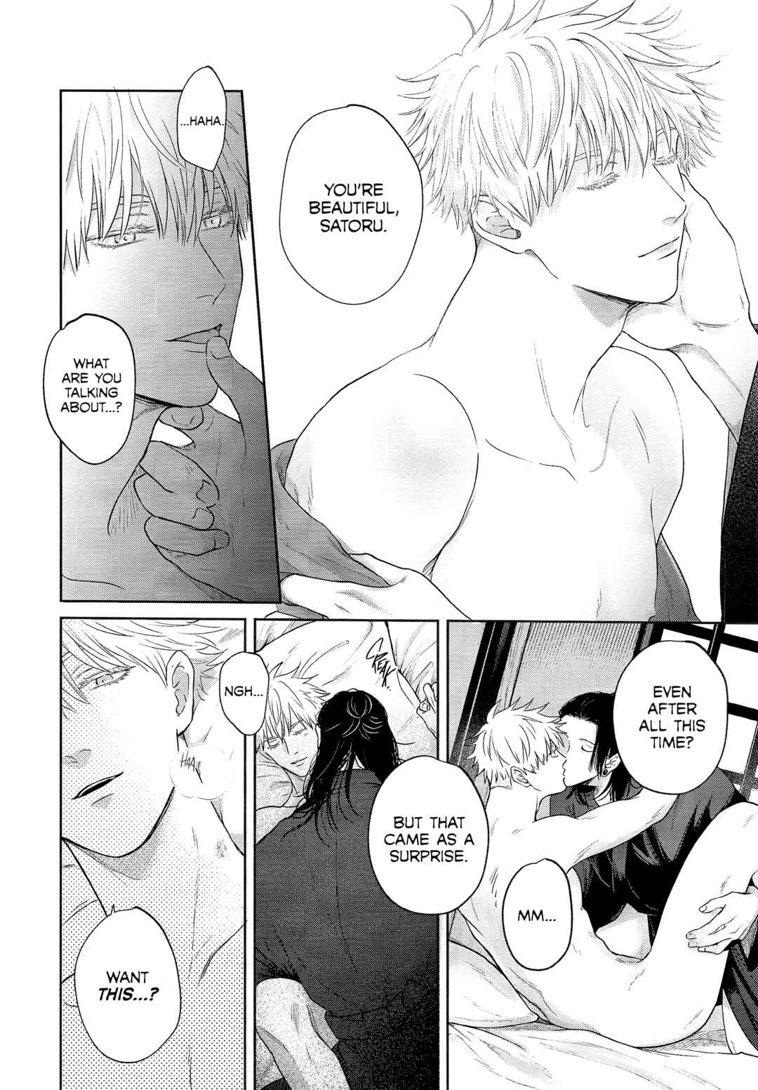 Page 21 Chapter Unknown_00fa Jujutsu Kaisen - Kimi ni Sasagu (Doujinshi)