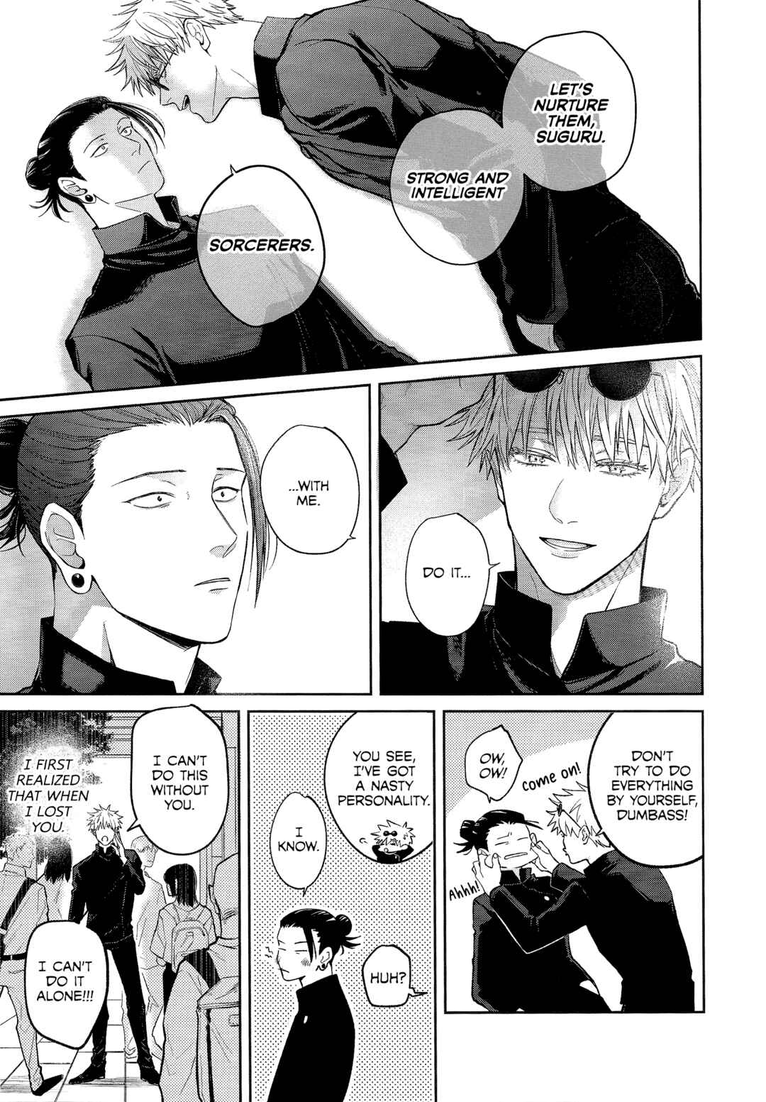 Page 40 Chapter Unknown_00fa Jujutsu Kaisen - Kimi ni Sasagu (Doujinshi)
