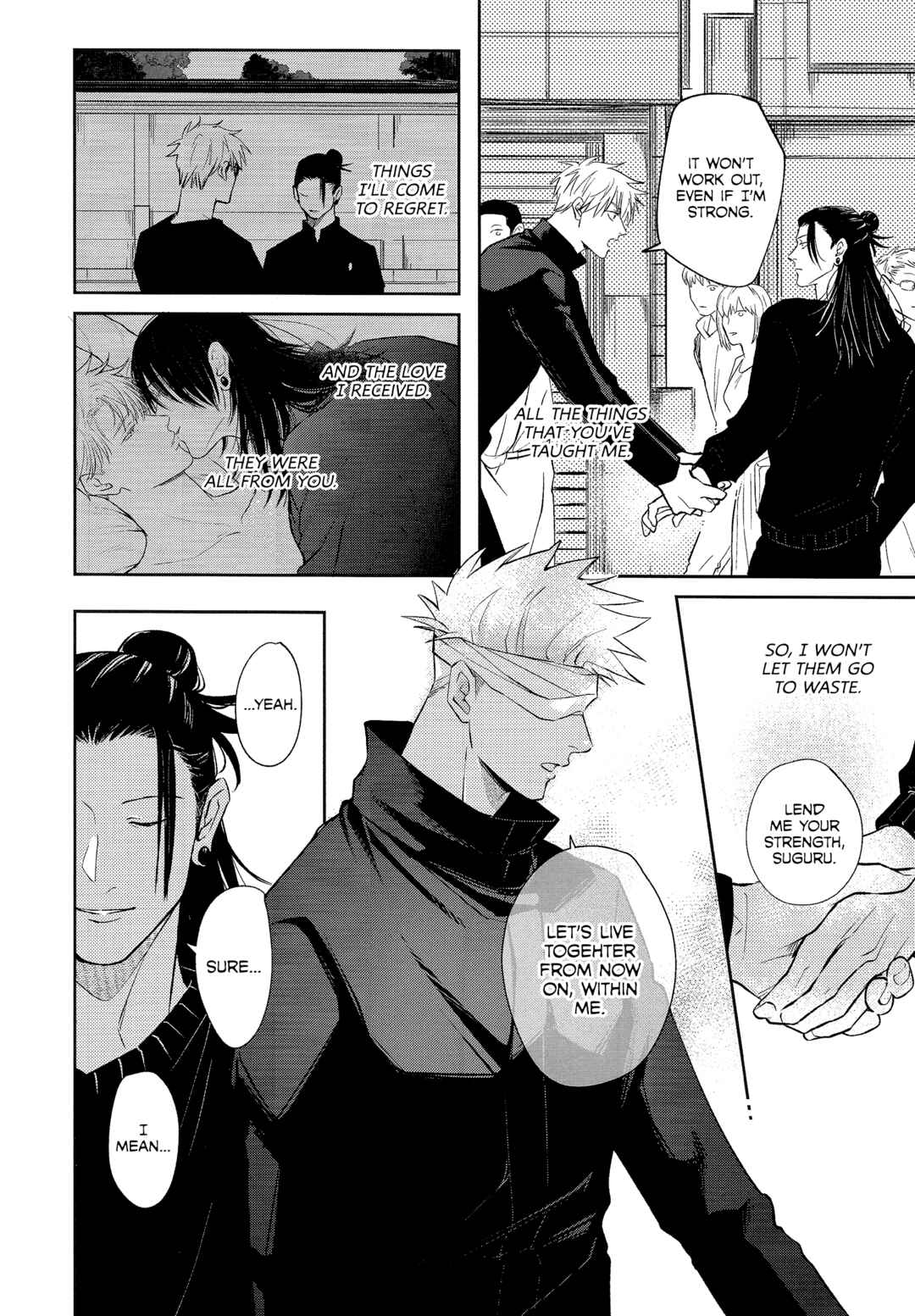 Page 41 Chapter Unknown_00fa Jujutsu Kaisen - Kimi ni Sasagu (Doujinshi)