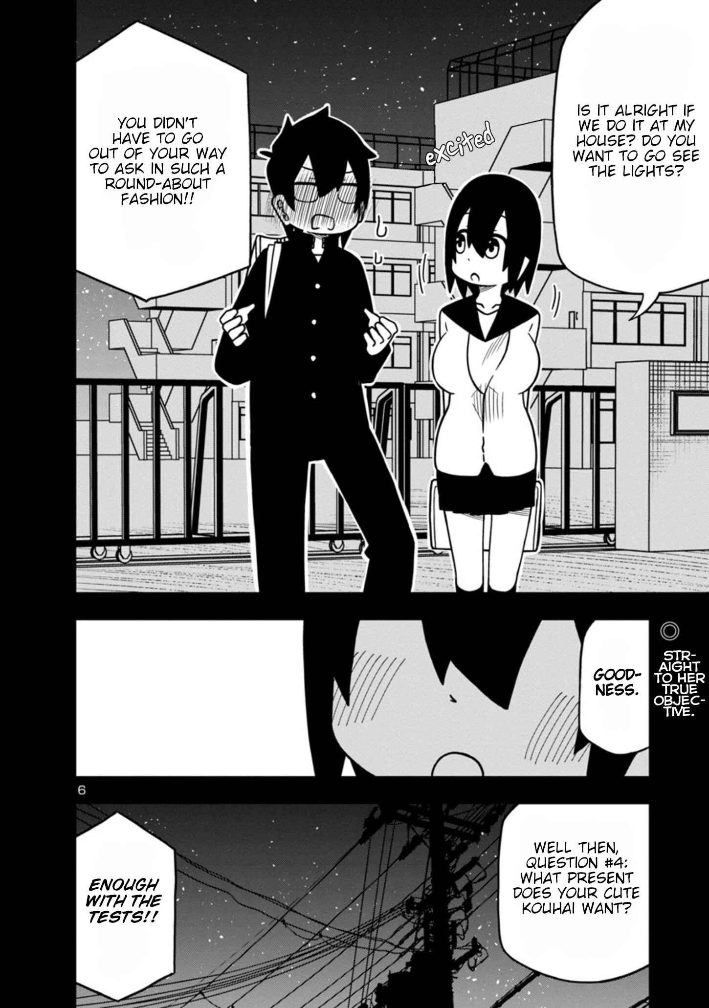 Page 6 Chapter 45 Kawaii Kouhai ni Iwasaretai