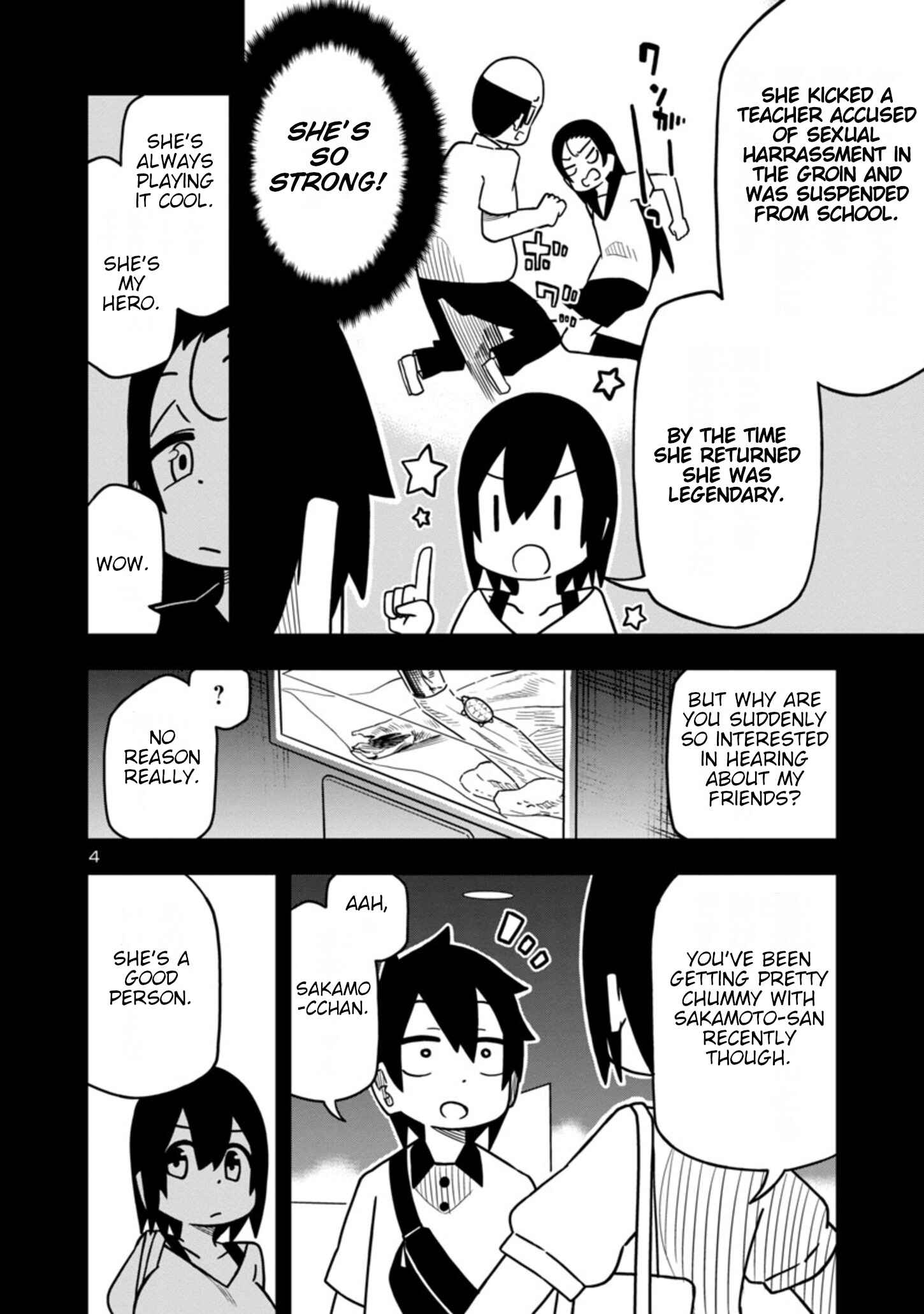 Page 4 Chapter 43 Kawaii Kouhai ni Iwasaretai