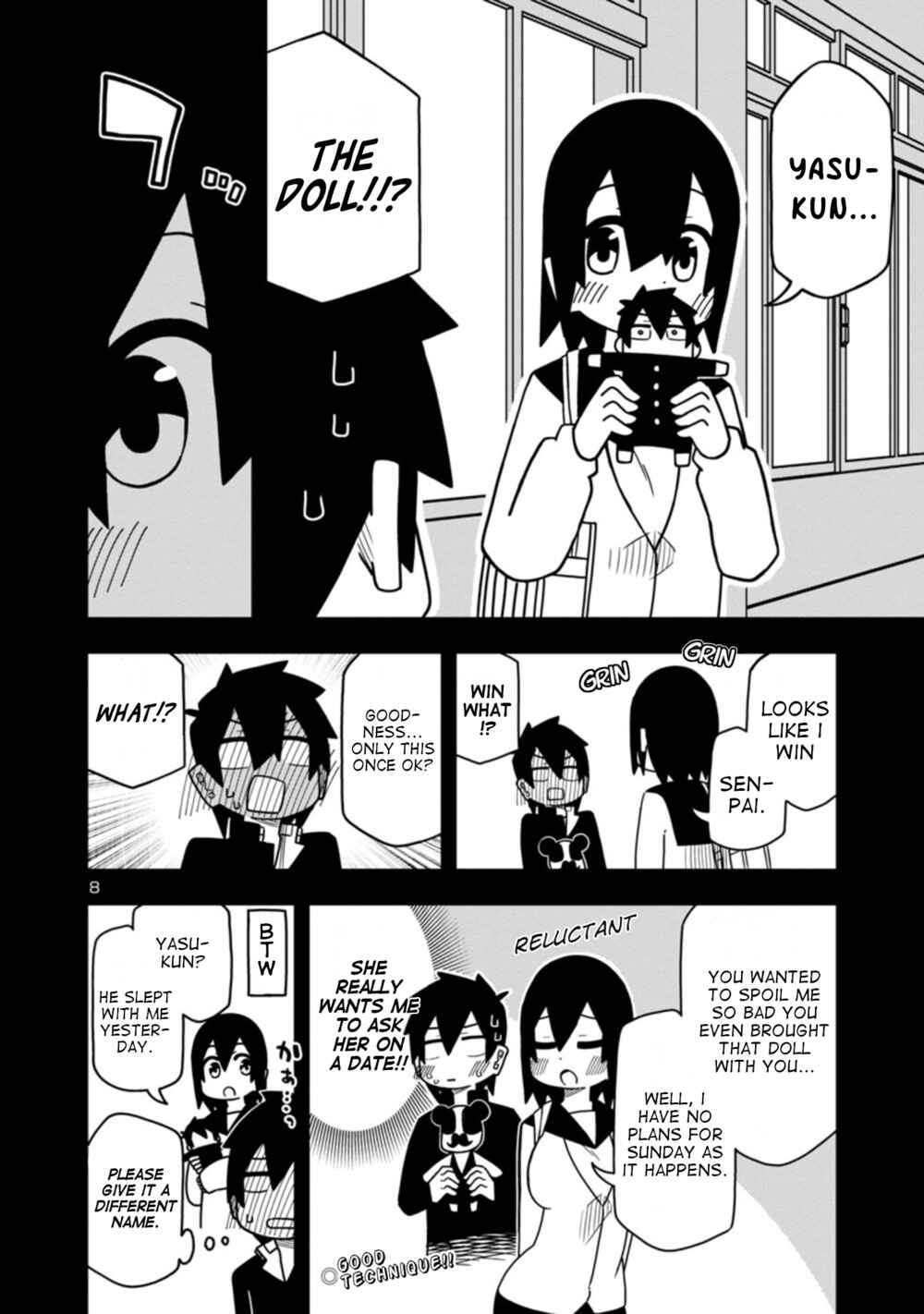 Page 8 Chapter 71 Kawaii Kouhai ni Iwasaretai