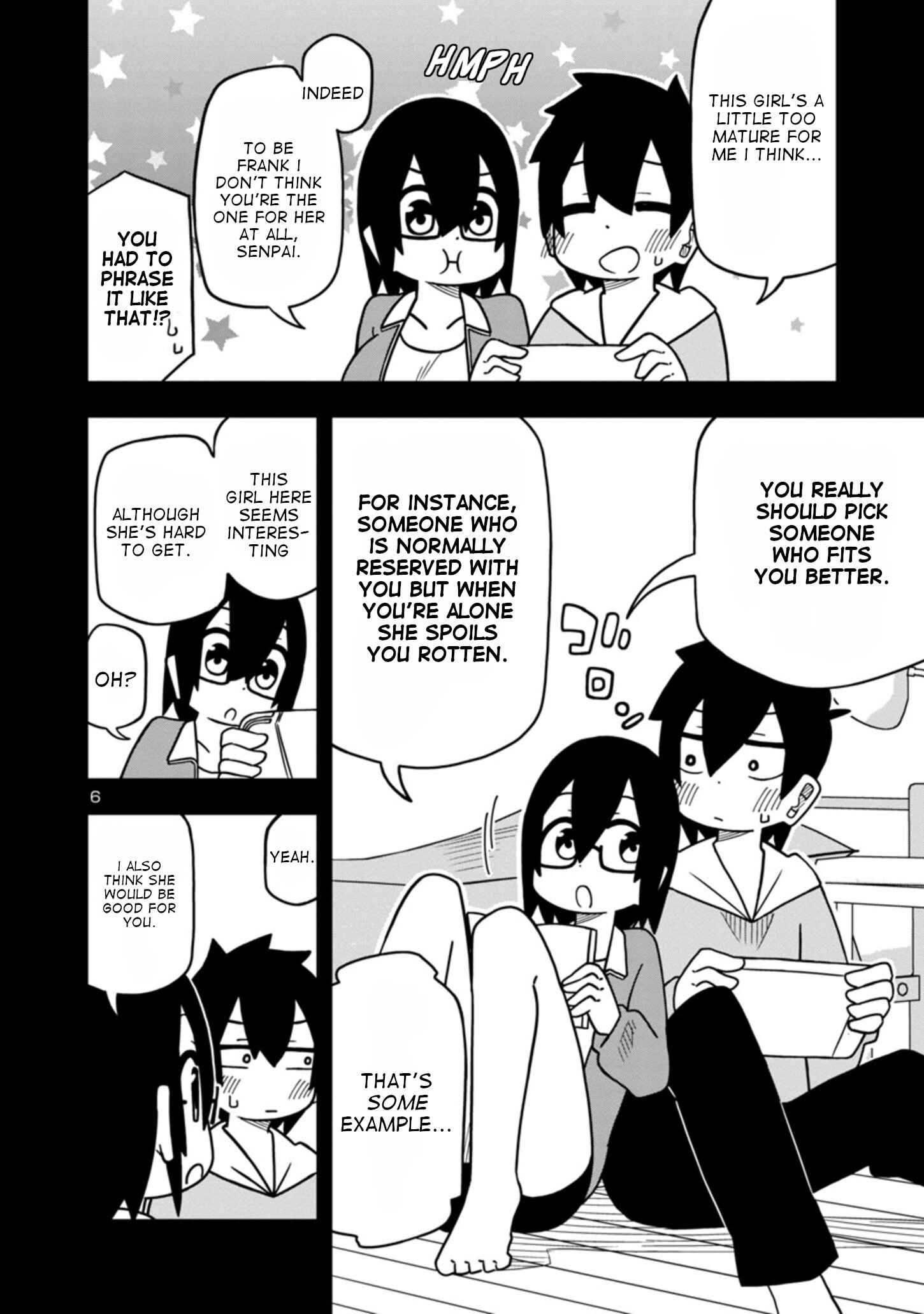 Page 6 Chapter 51 Kawaii Kouhai ni Iwasaretai
