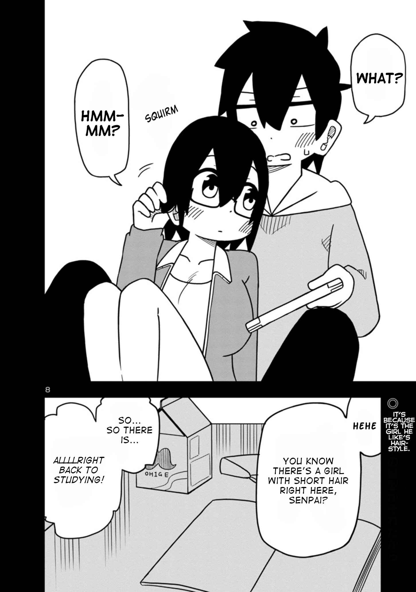 Page 8 Chapter 51 Kawaii Kouhai ni Iwasaretai