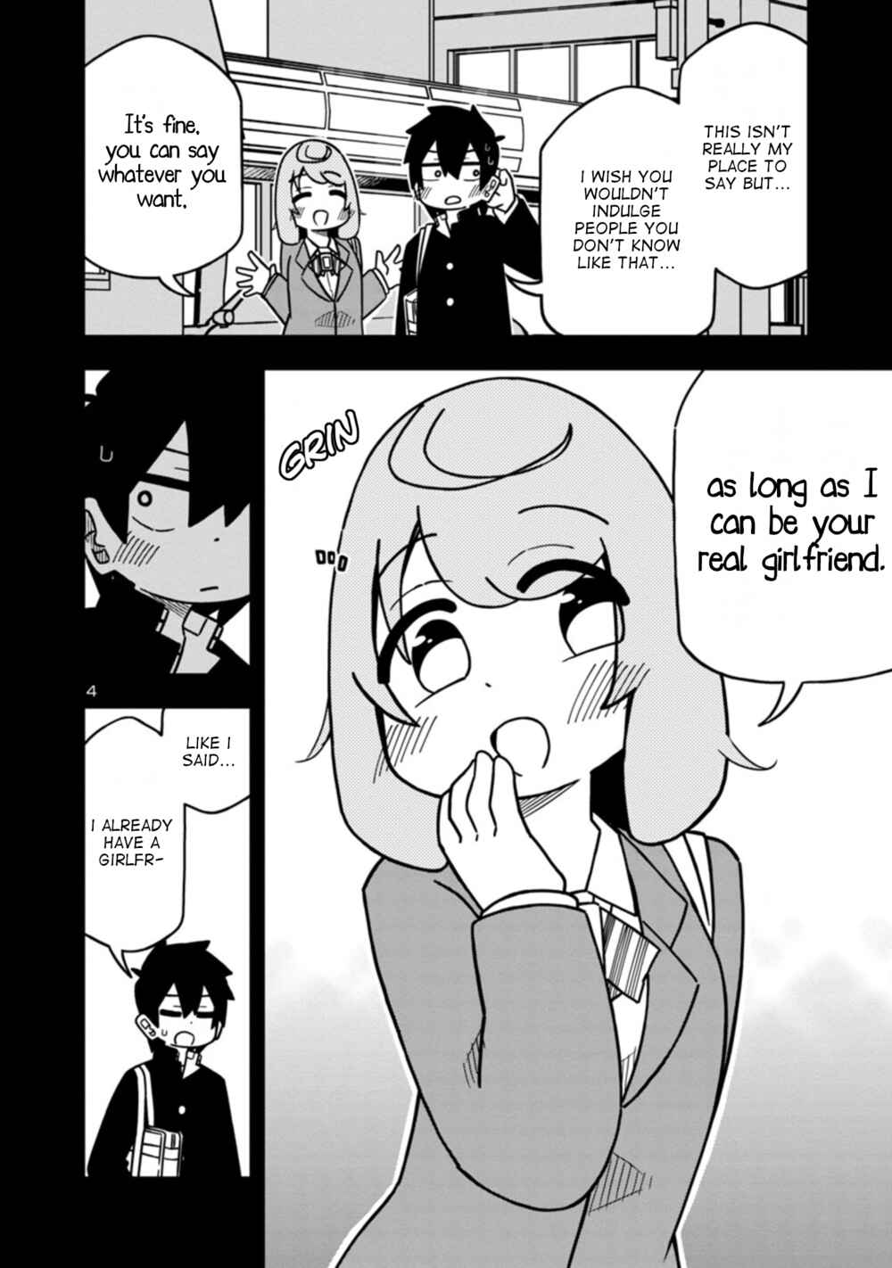 Page 4 Chapter 72 Kawaii Kouhai ni Iwasaretai