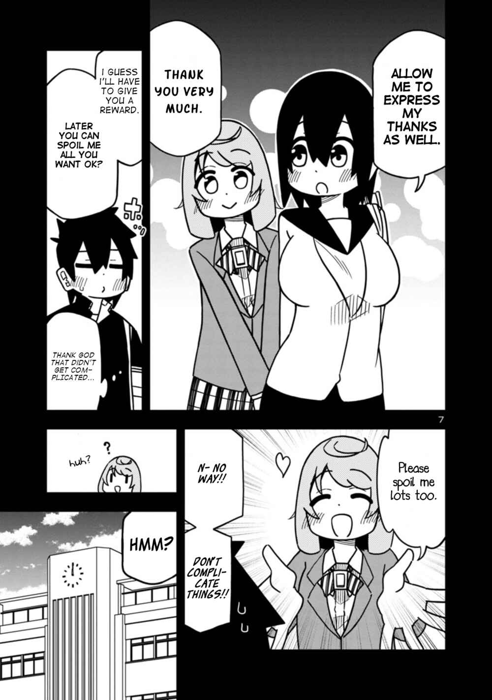 Page 7 Chapter 72 Kawaii Kouhai ni Iwasaretai